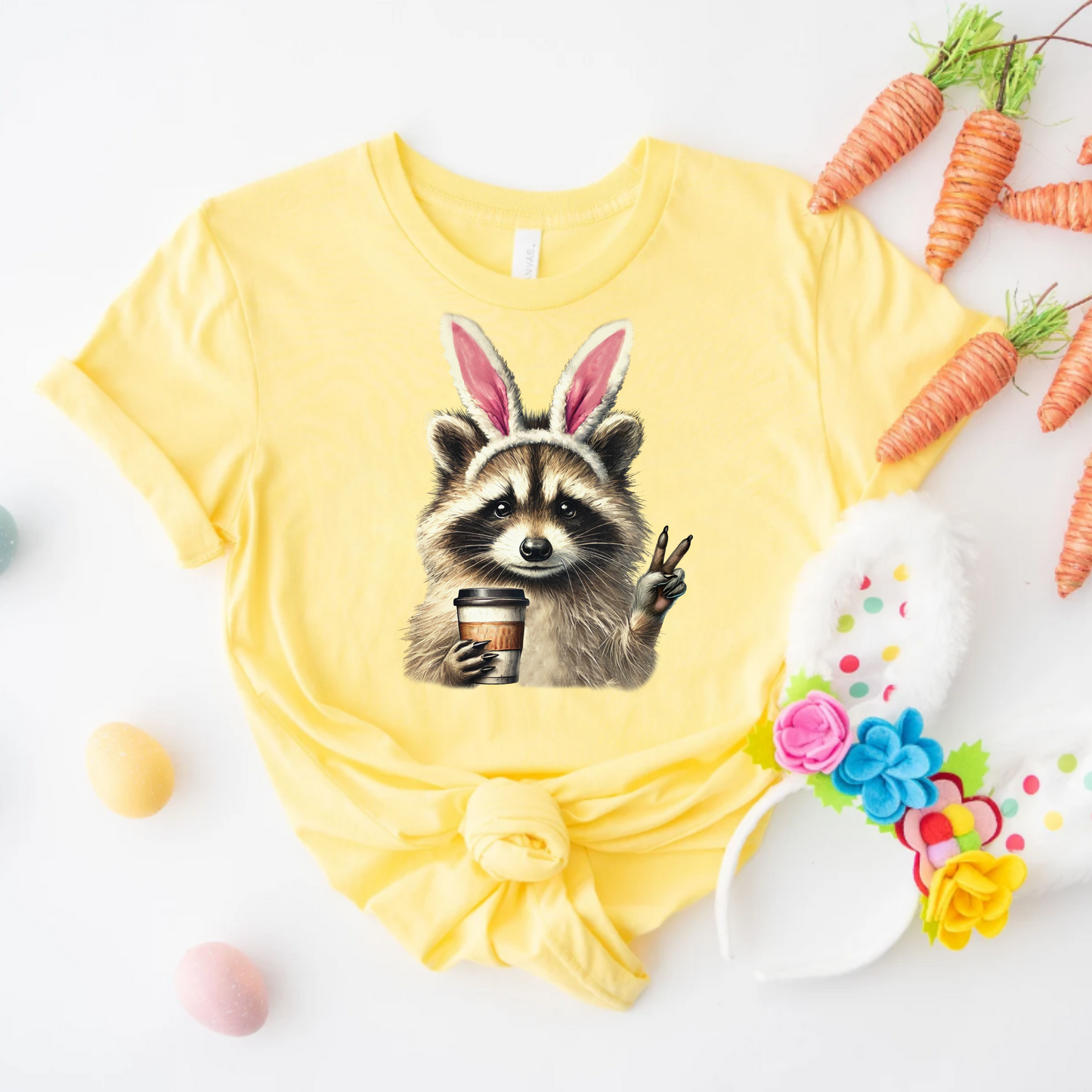 Easter Raccoon Tee