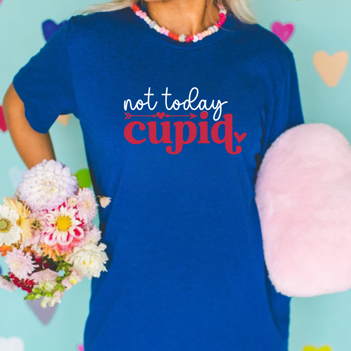 Not today cupid Valentines Day T-Shirt