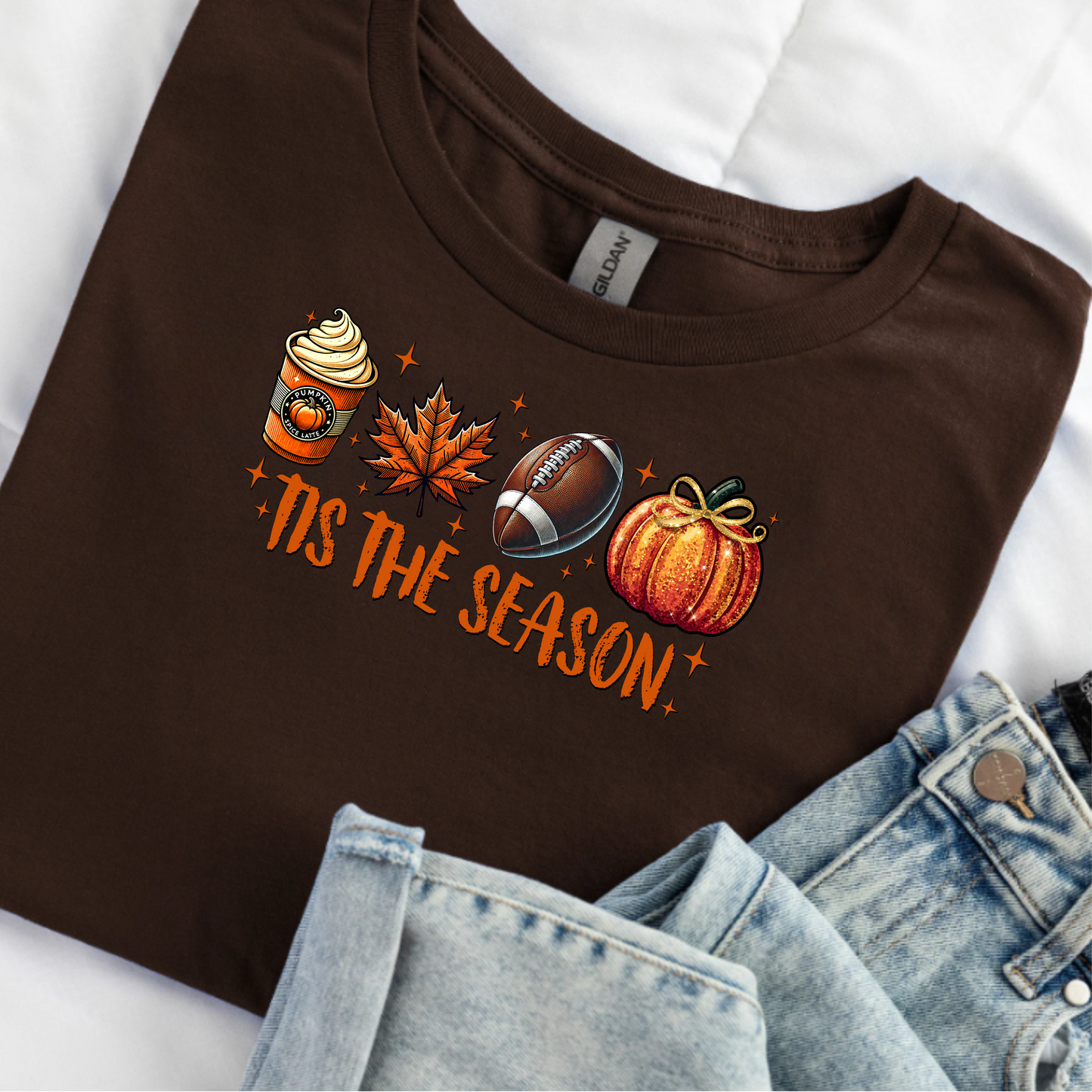 Christmas Unisex Softstyle T-Shirt - Tis the Season Holiday Shirt