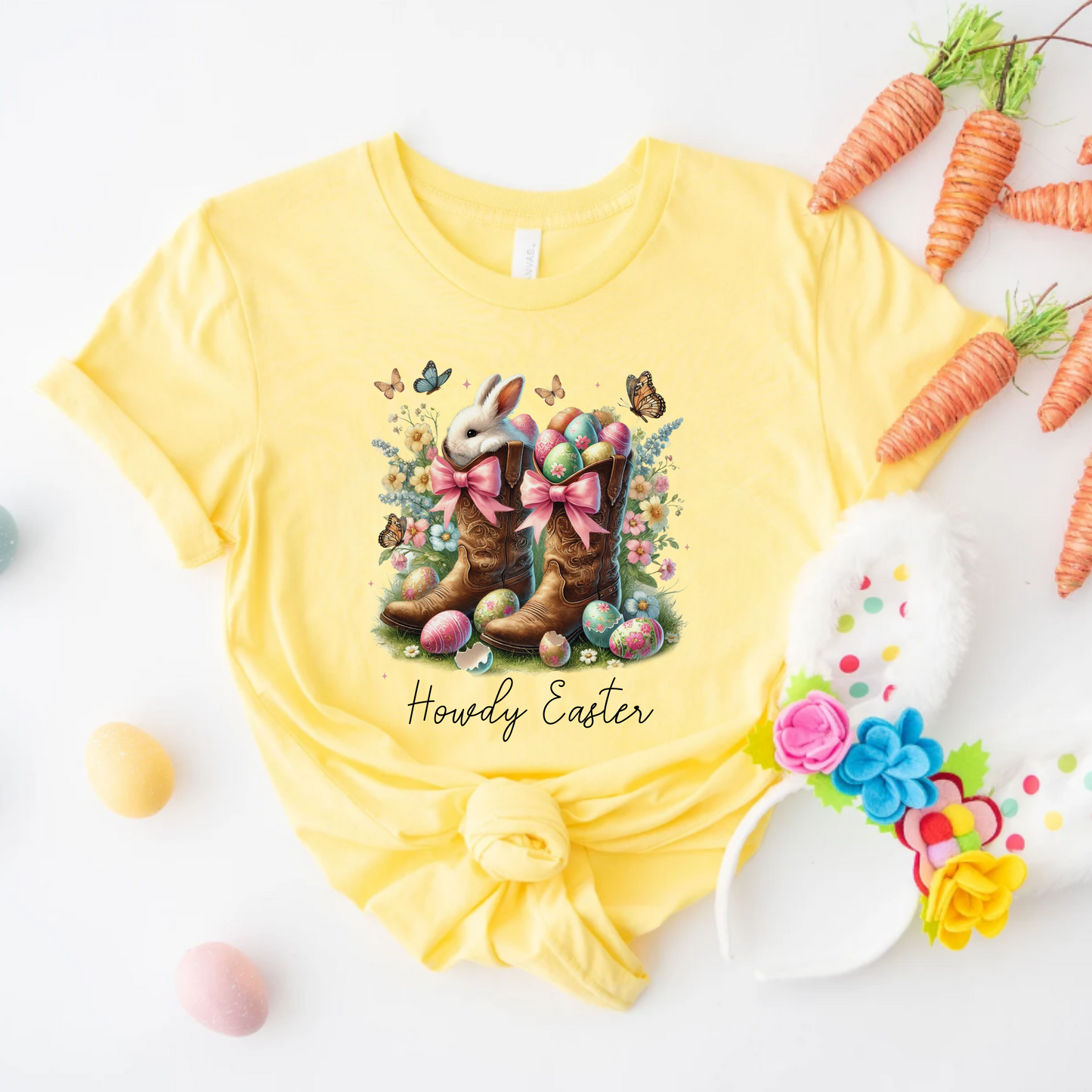 Cowboy Boot Easter T-Shirt