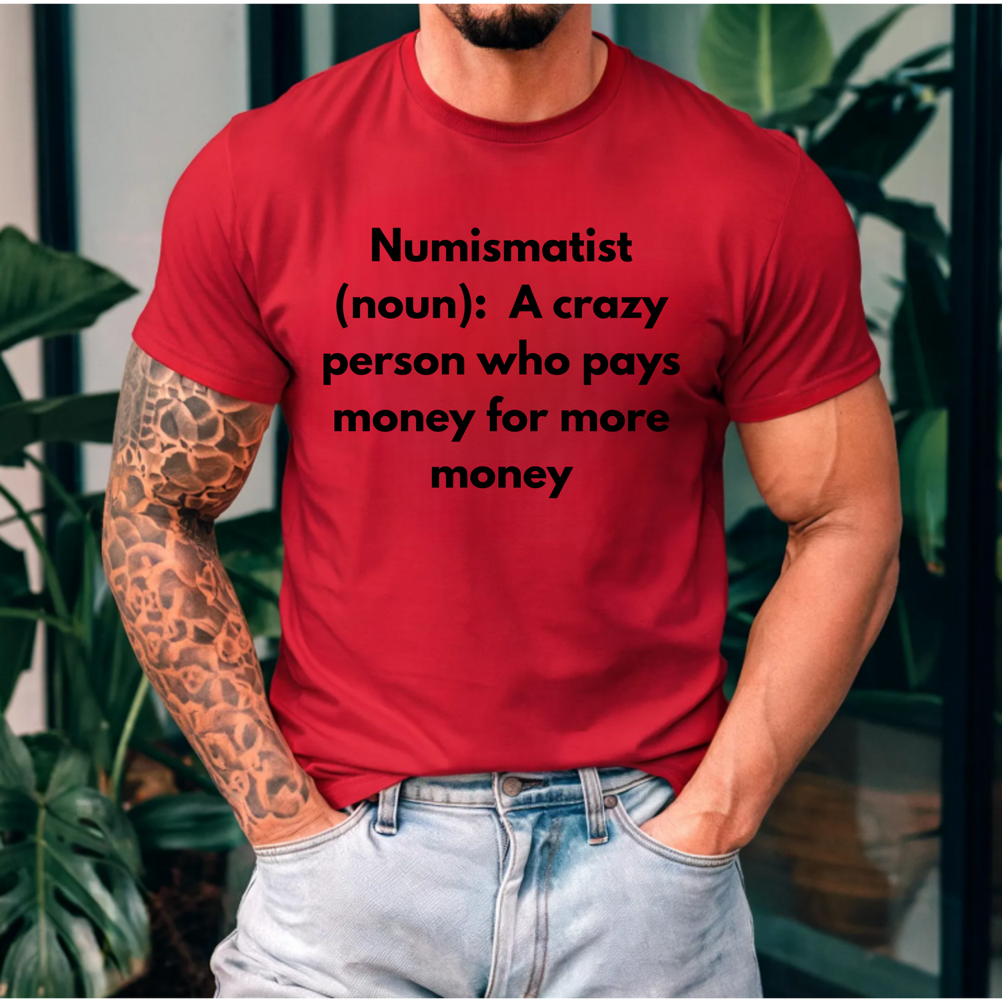 Numismatist Tee - Unisex Jersey Short Sleeve