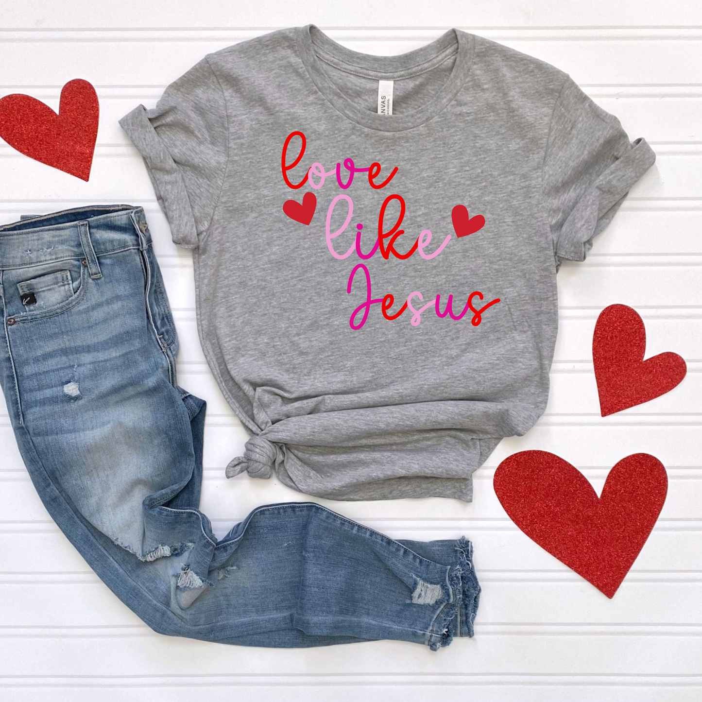Love Like Jesus Unisex Tee - Valentine's Day T-Shirt
