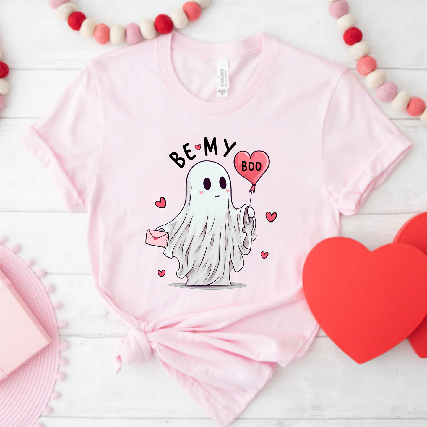 Be my boo Valentines Day T-shirt