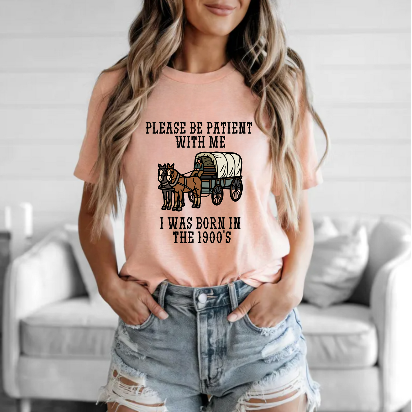 T-Shirt - Born in the 1900s Vintage Vibes Unisex Tee