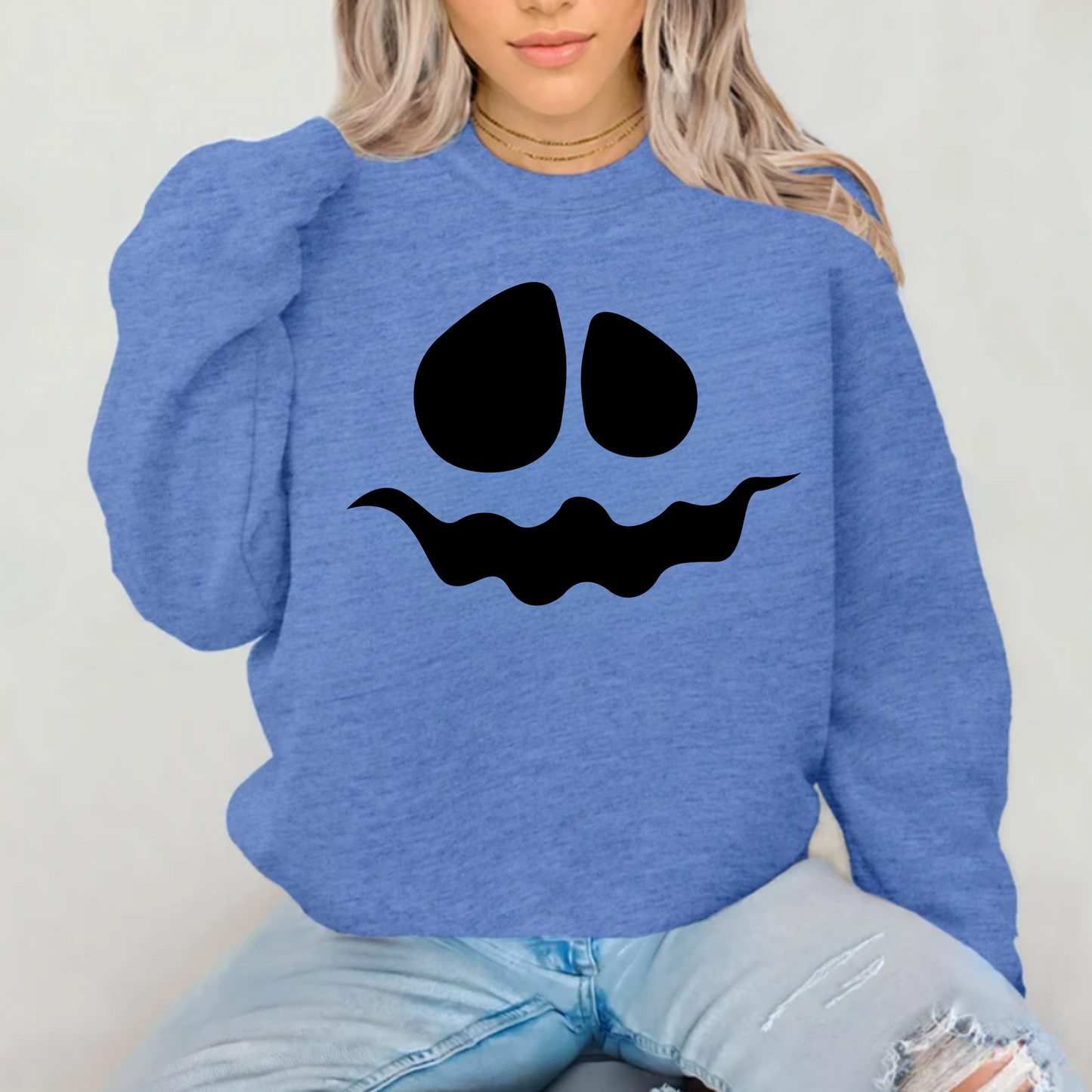 Pumpkin Face Sweatshirt