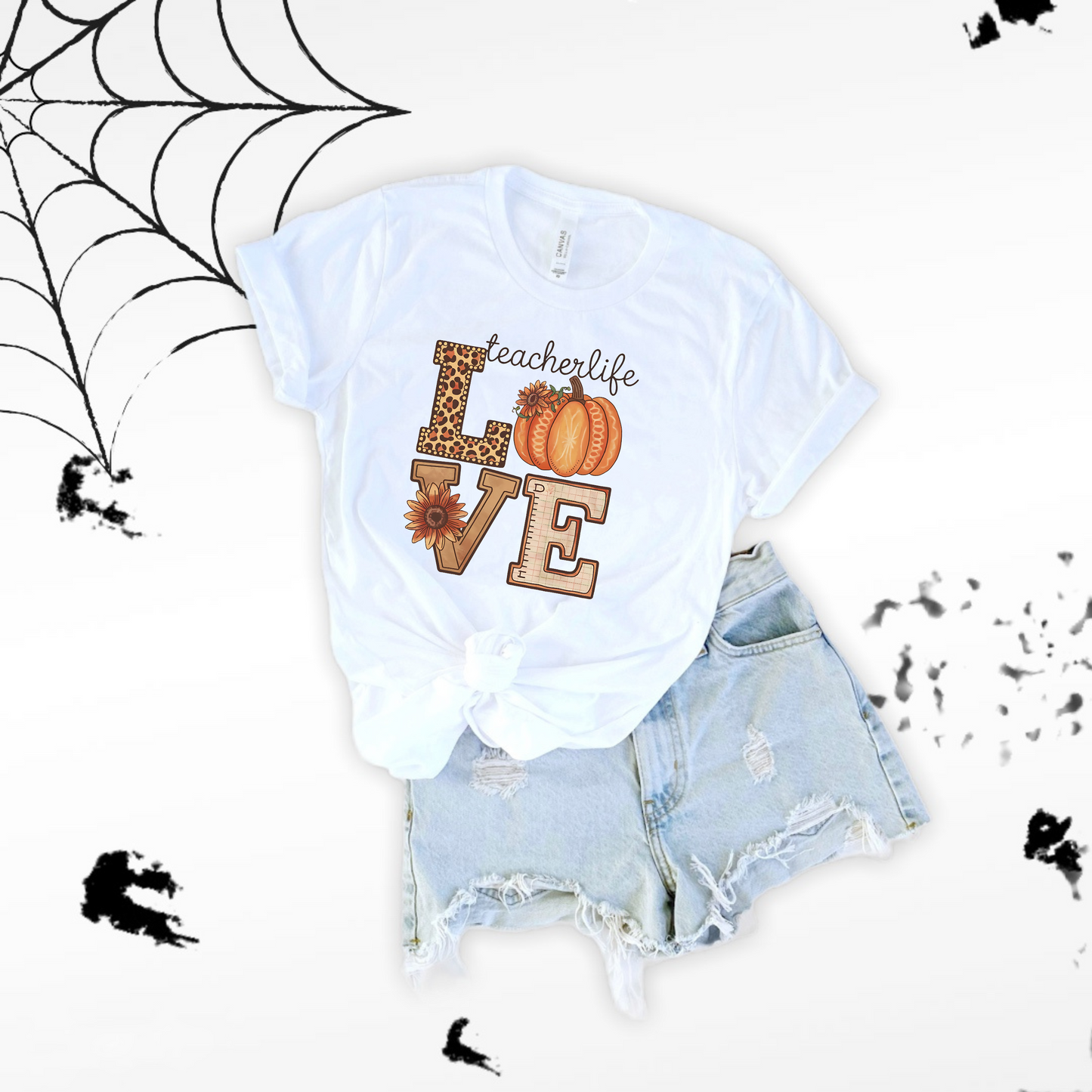 Teacher Life Fall "Love" T-Shirt