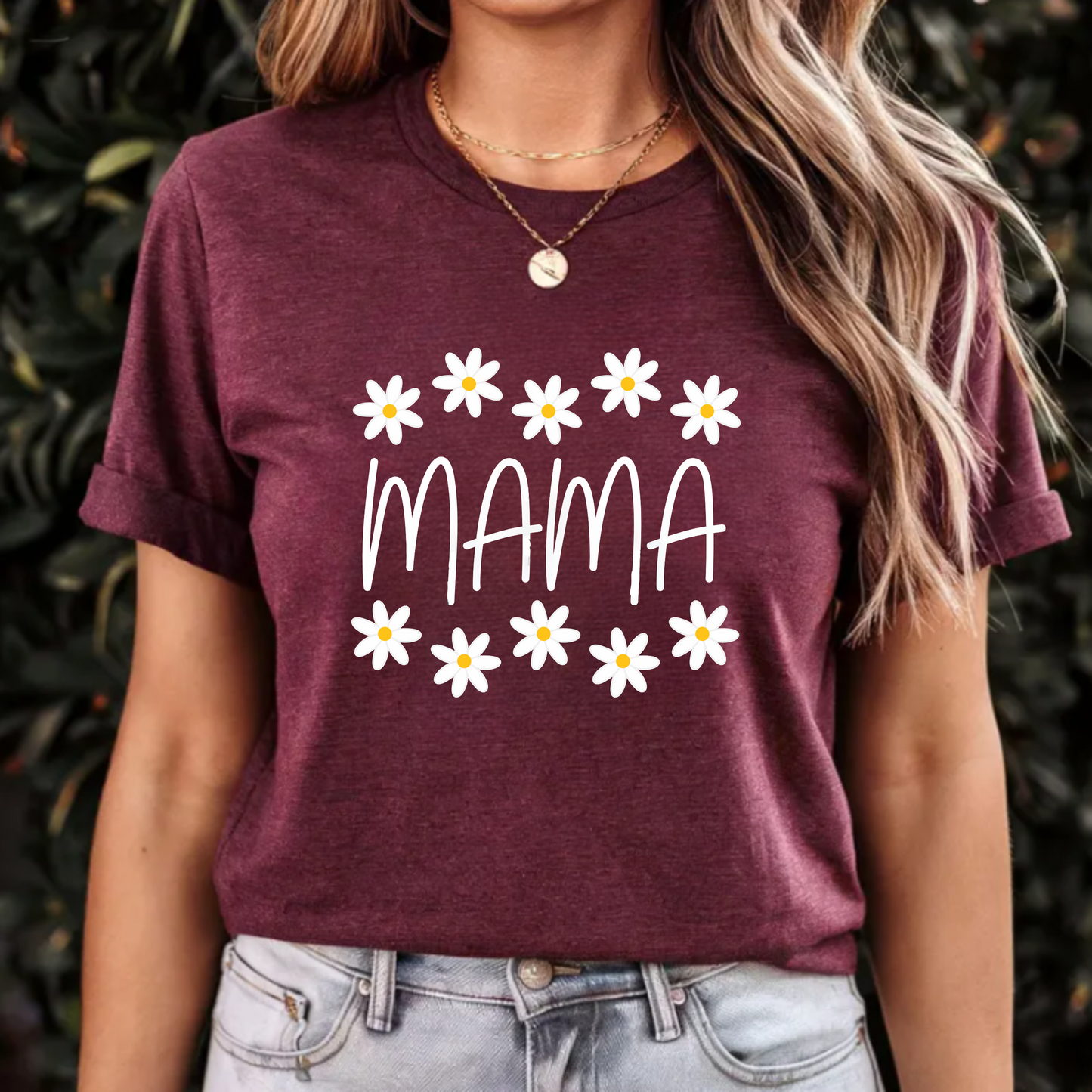 Floral Mama Tee - Unisex Jersey Short Sleeve