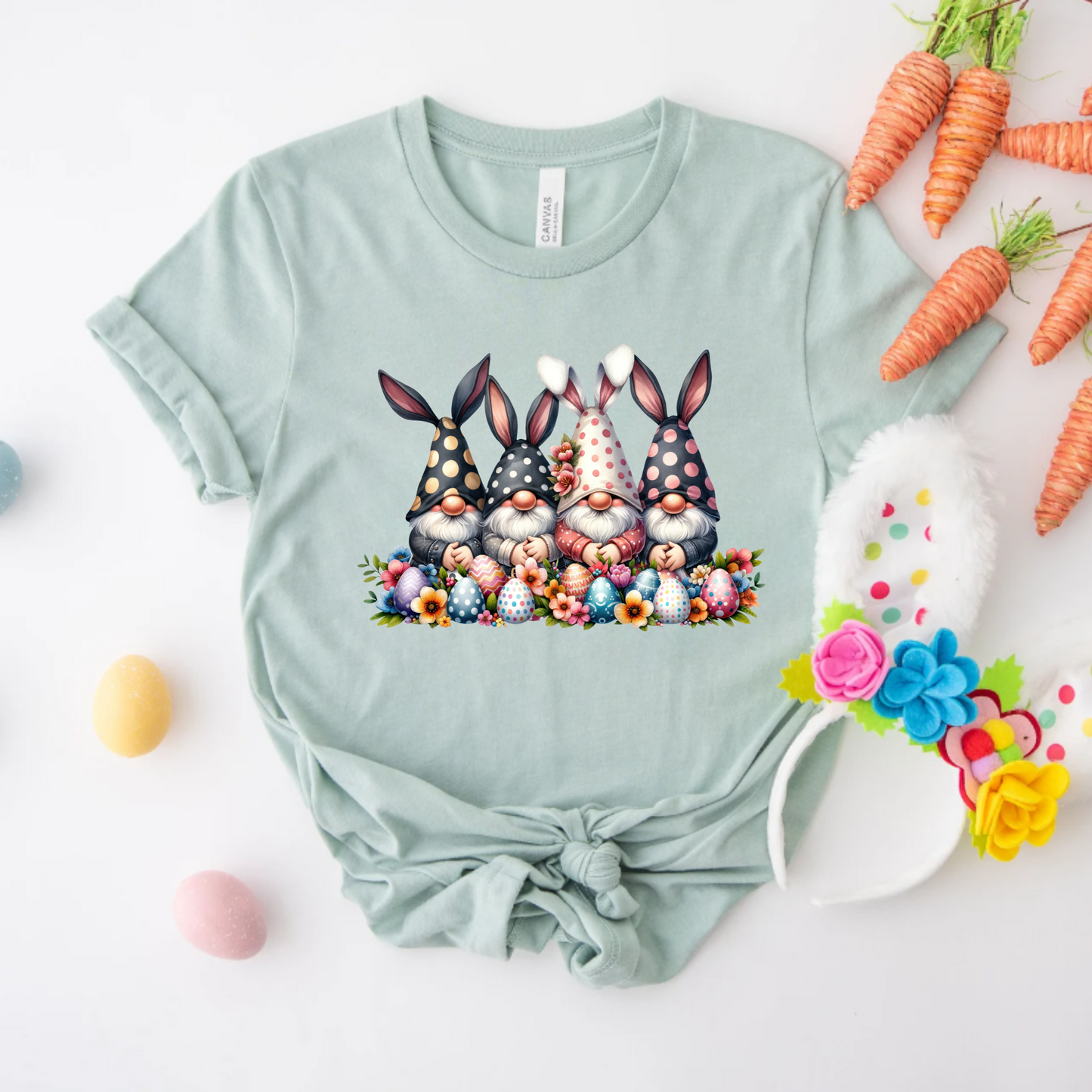 Gnome Easter Bunnies Tee