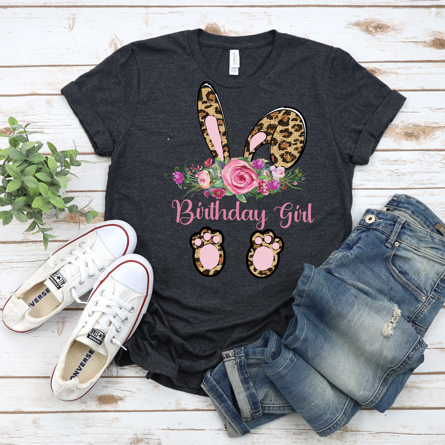 Easter Birthday Girl Tee