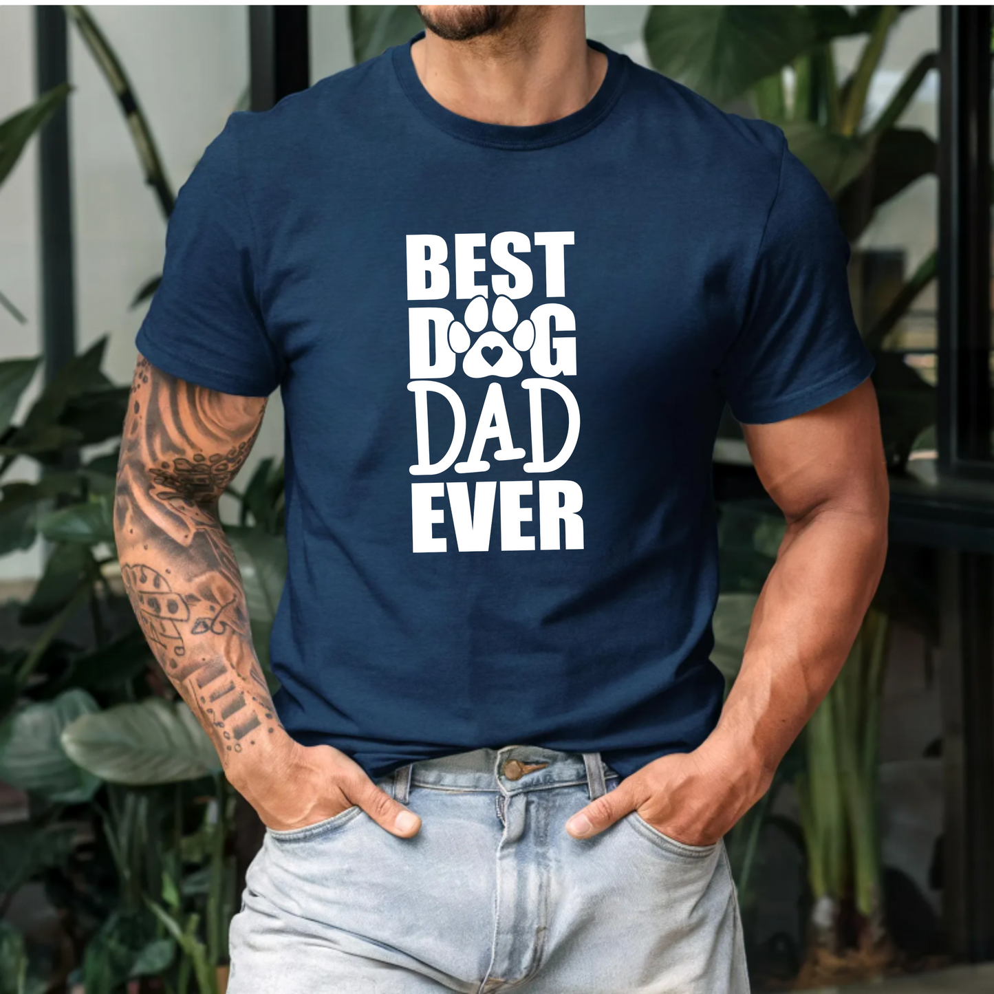 Best Dog Dad Tee