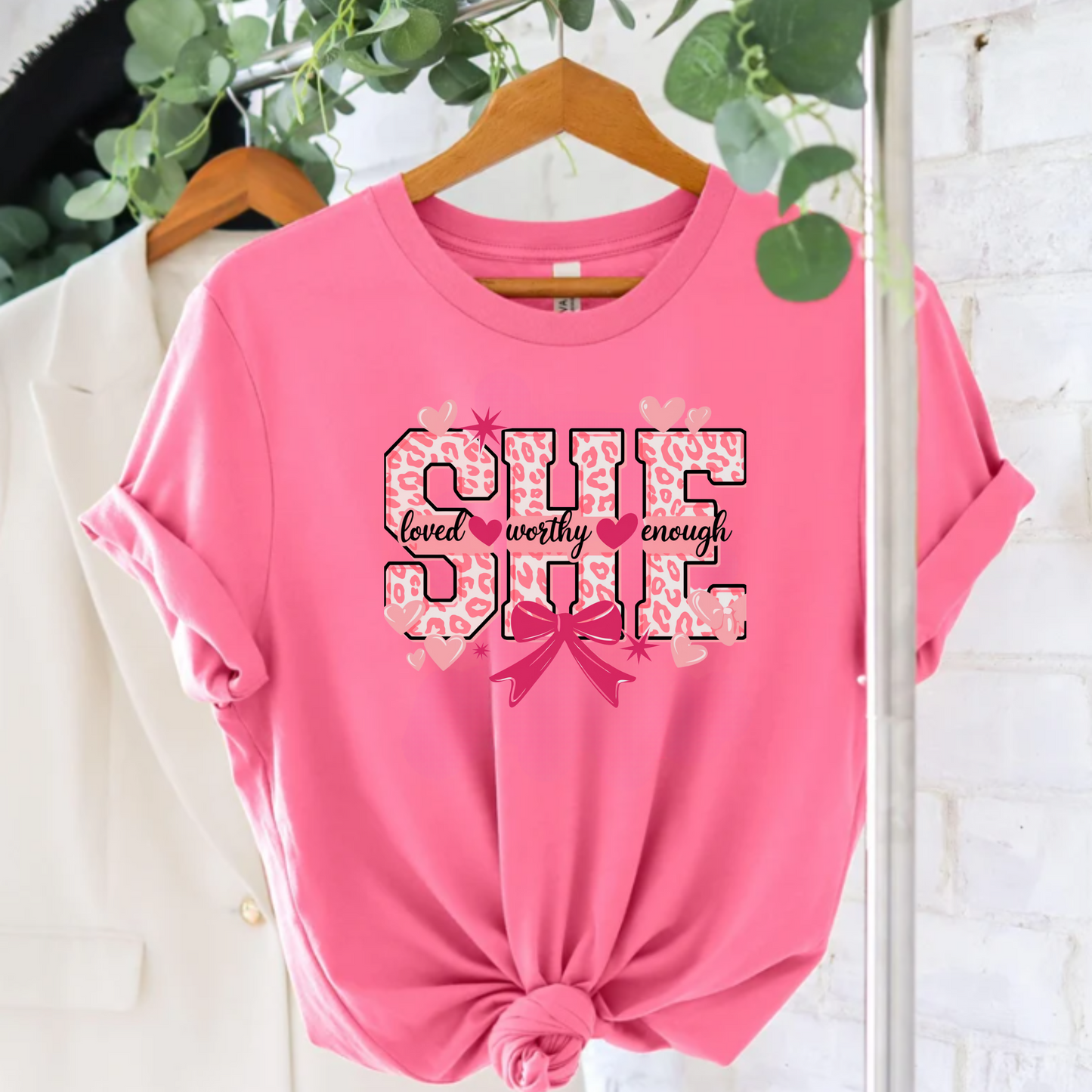 She is Loved Worthy Enough Tee