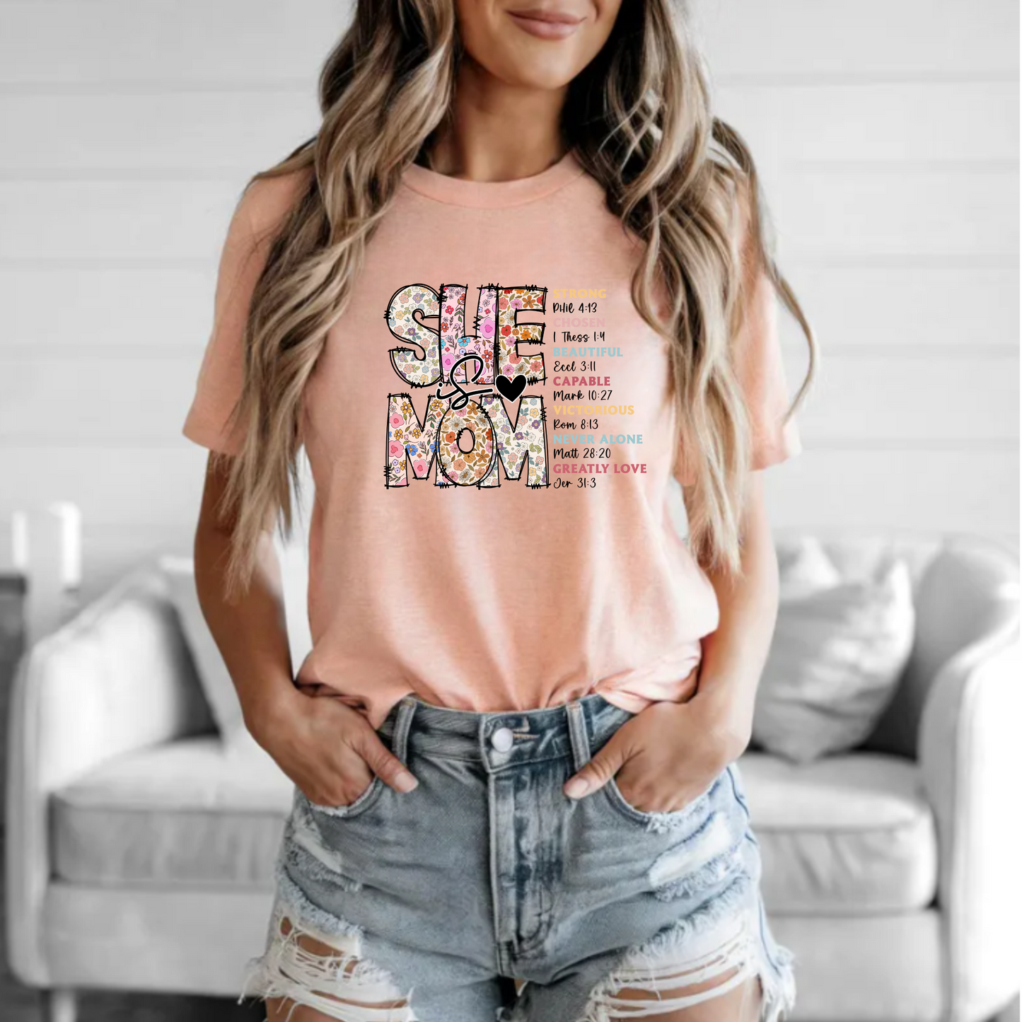 Christian "She is Mom" Unisex Tee