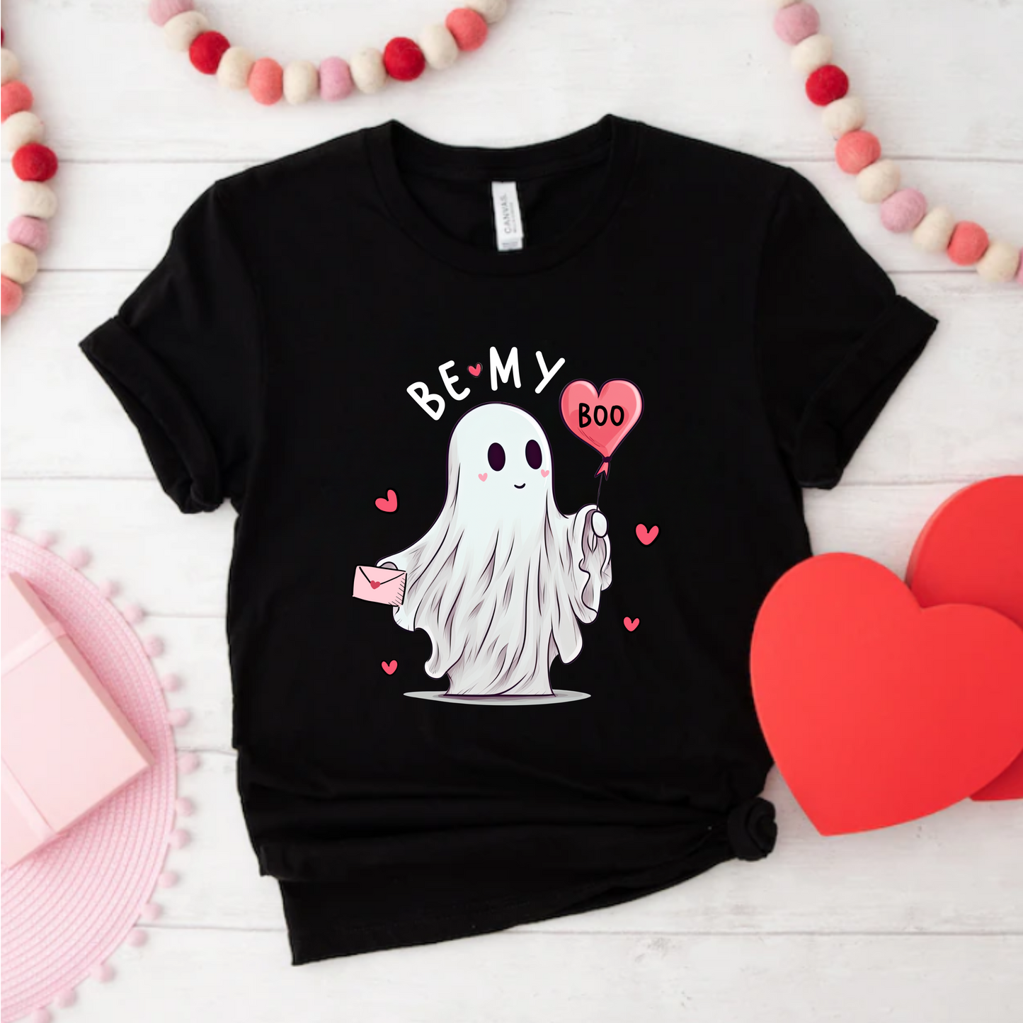 Be my boo Valentines Day T-shirt