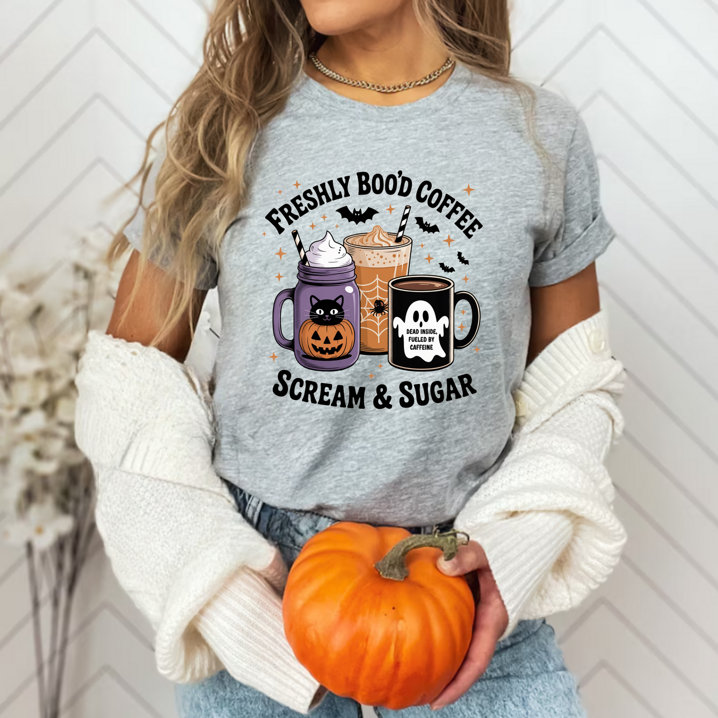 Coffee Scream & Sugar Unisex T-Shirt