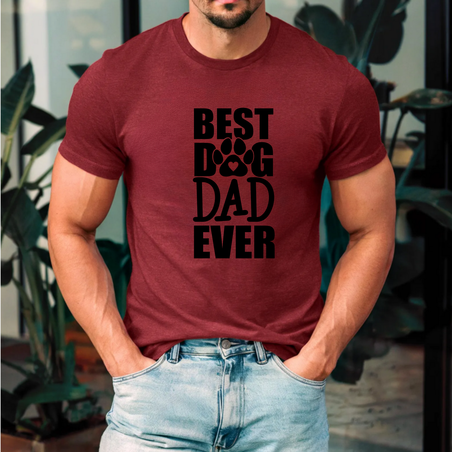 Best Dog Dad Tee