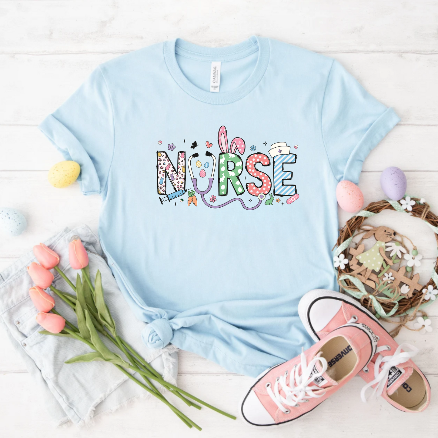 Easter Nurse Tee