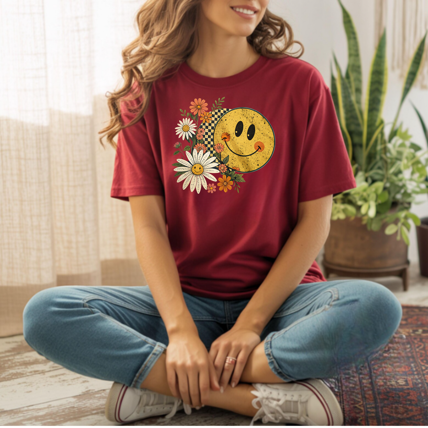 Retro Floral T-Shirt