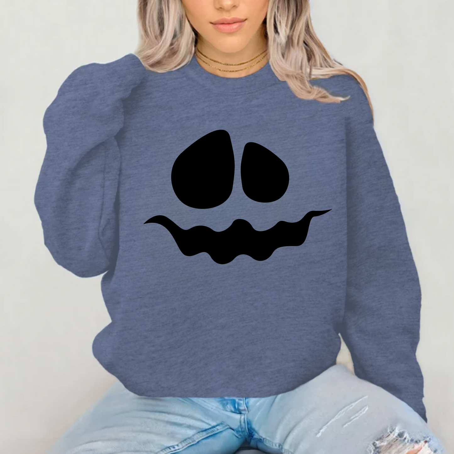 Pumpkin Face Sweatshirt