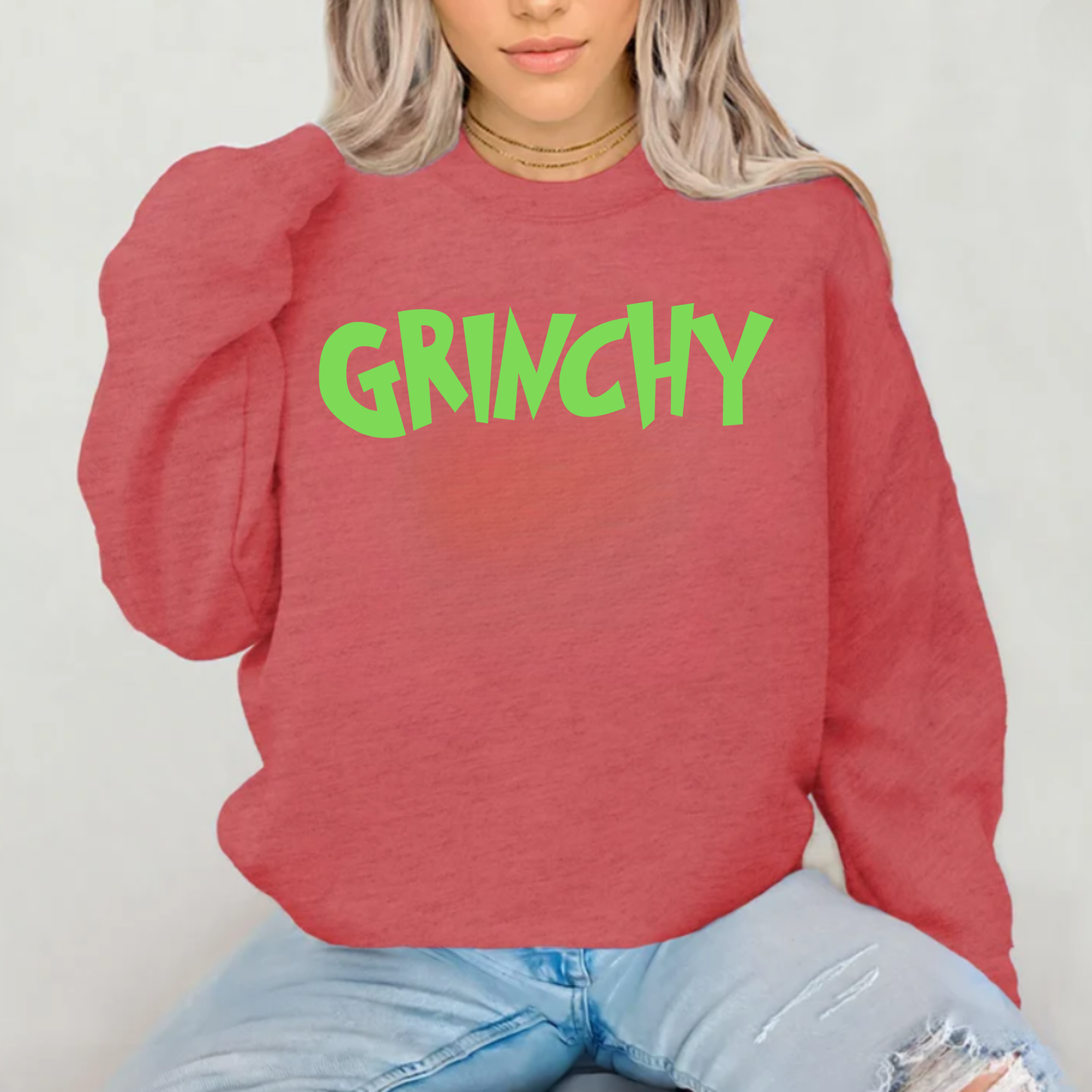 Grinchy Crewneck Sweatshirt
