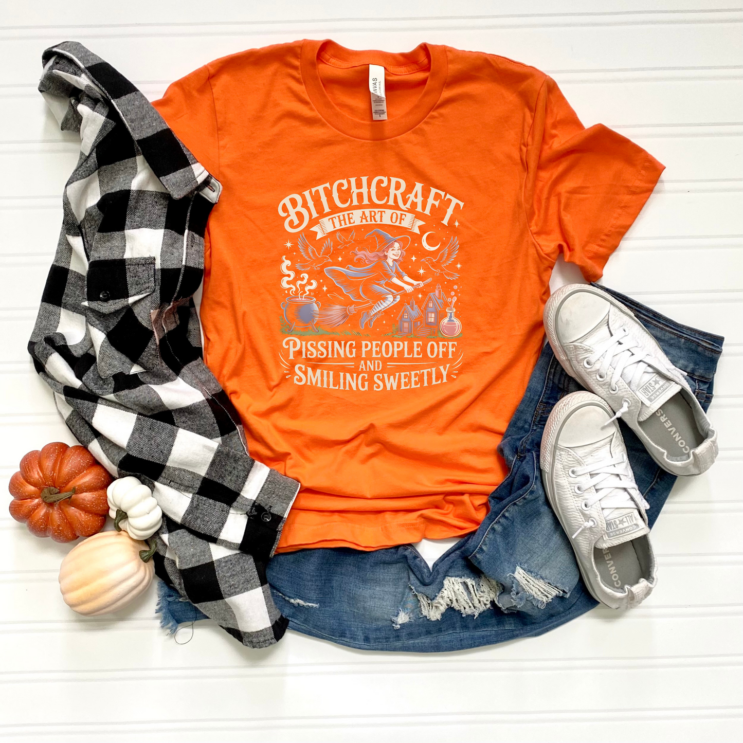 T-Shirt: Bitchcraft - Pissing People Off and Smiling Sweetly