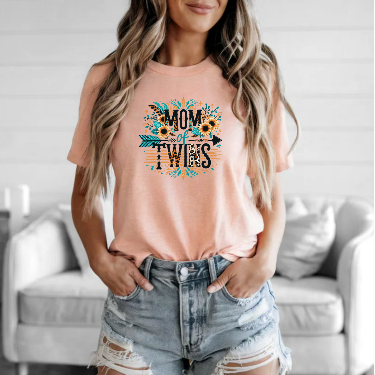 Mom of Twins Tee