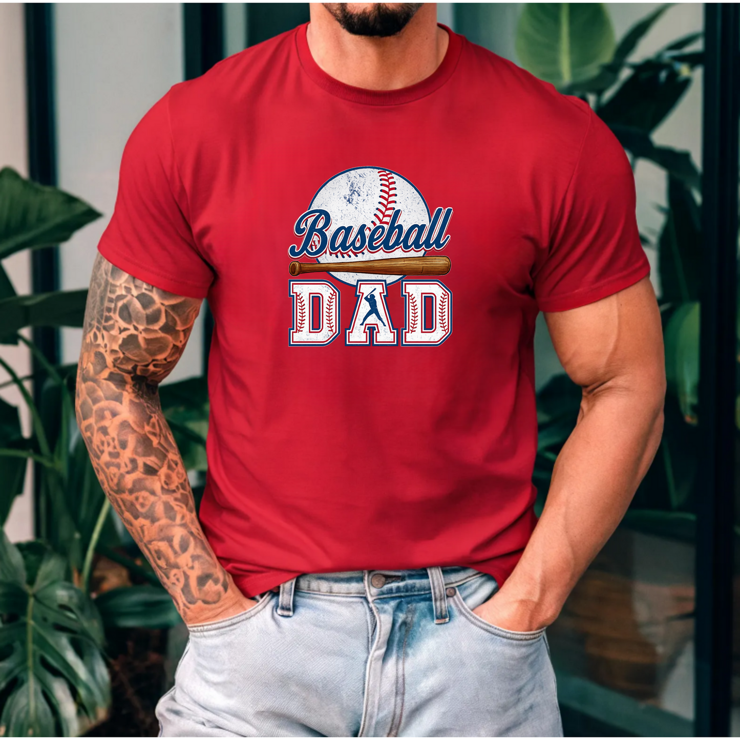 Baseball Dad Unisex Tee