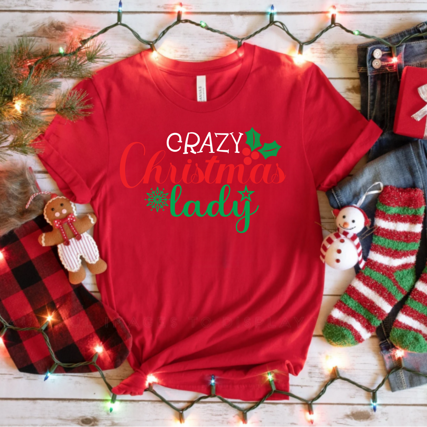 Christmas Lady T-Shirt