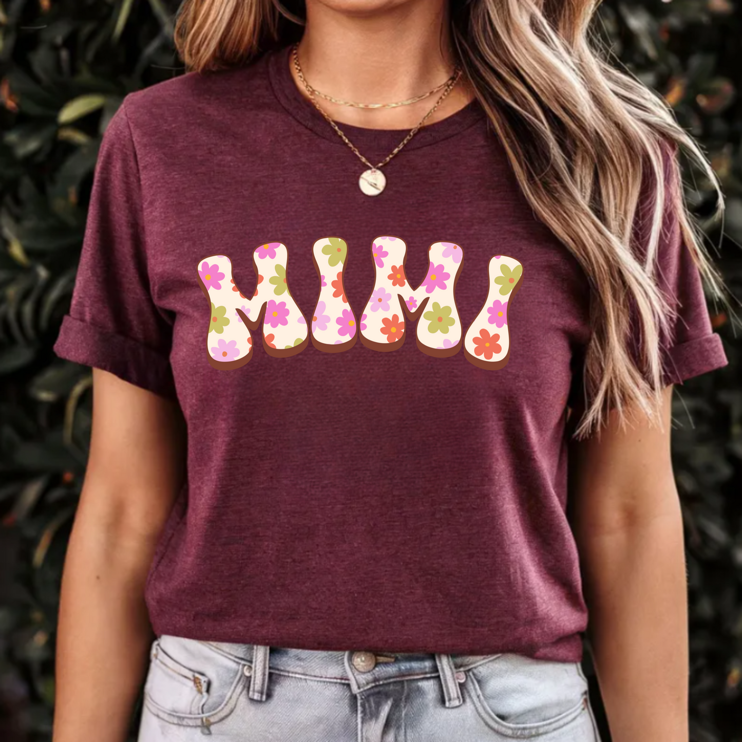 Floral Tee - Retro Mimi Design