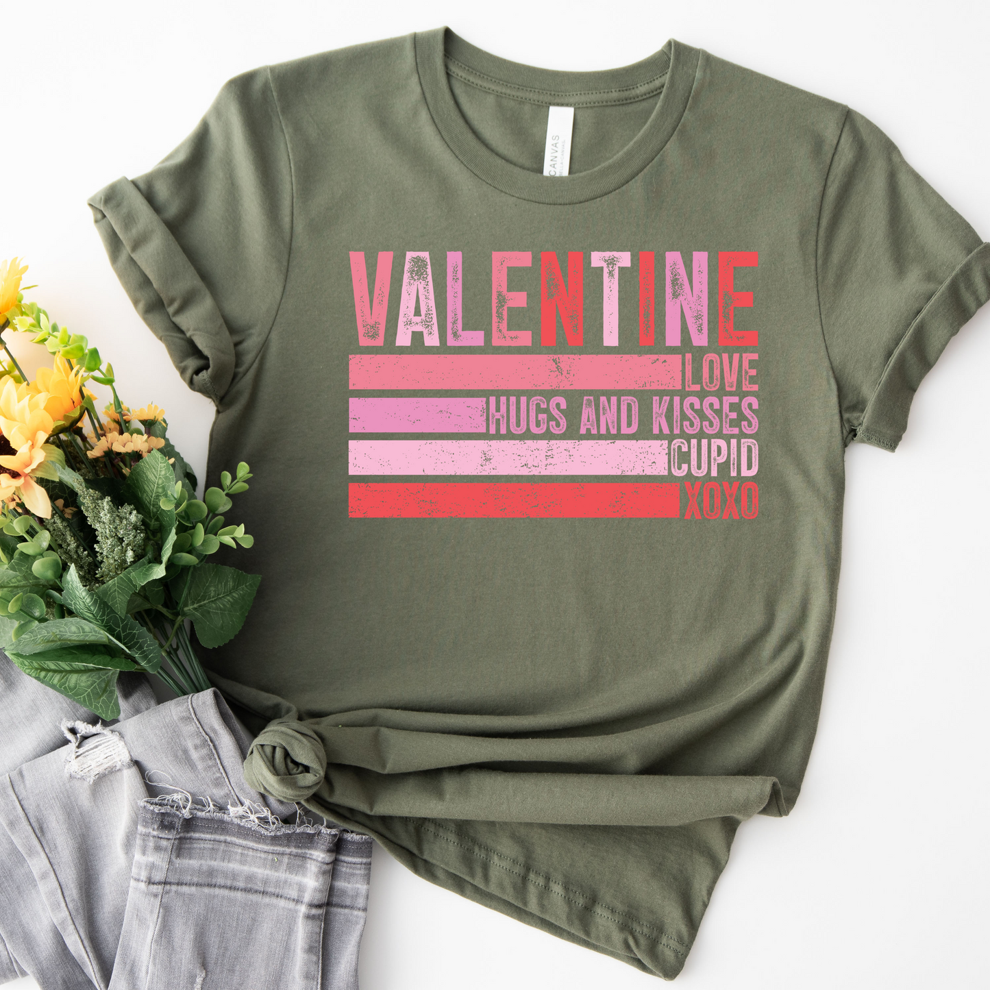 Valentine Love XOXO Cupid Unisex Tee