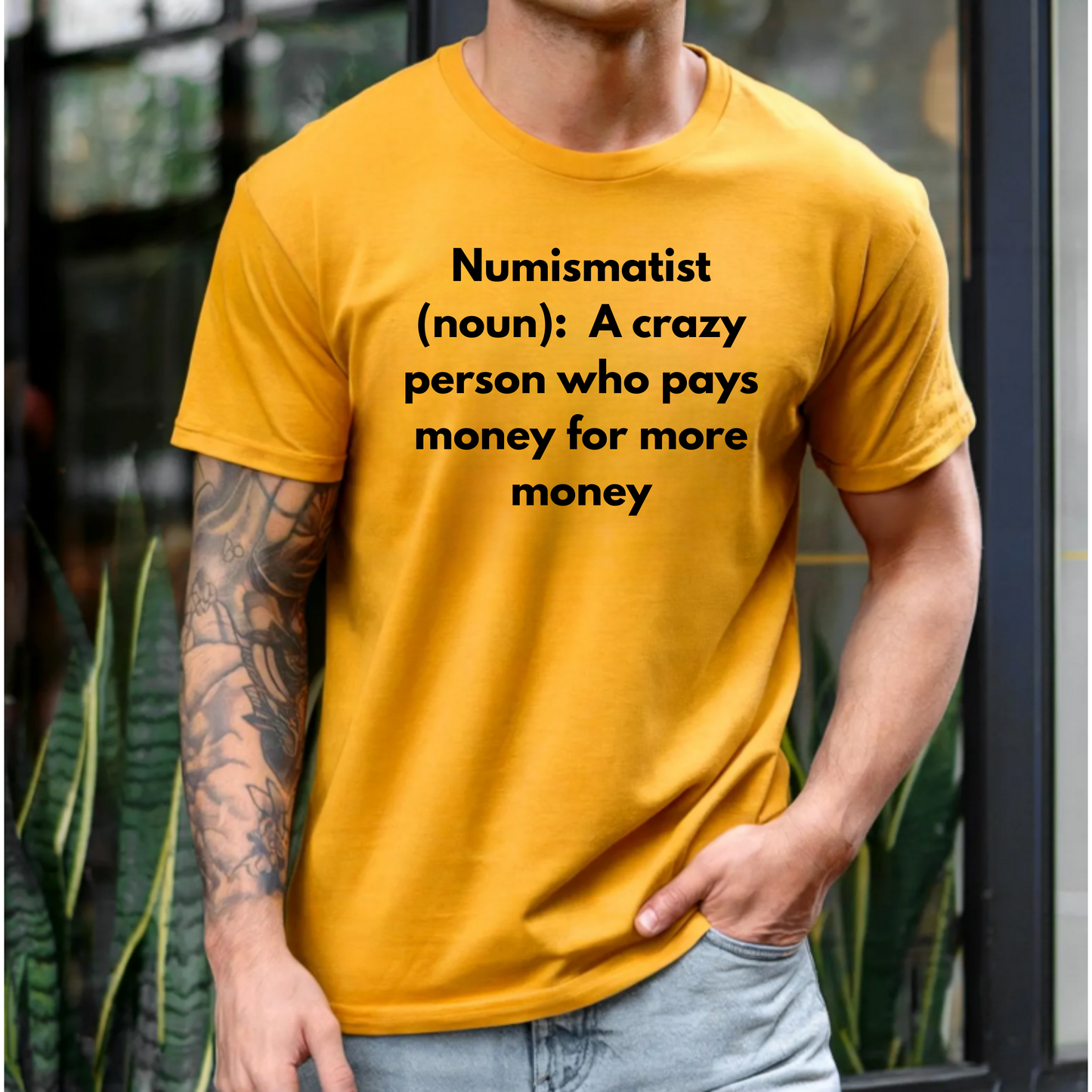 Numismatist Tee - Unisex Jersey Short Sleeve