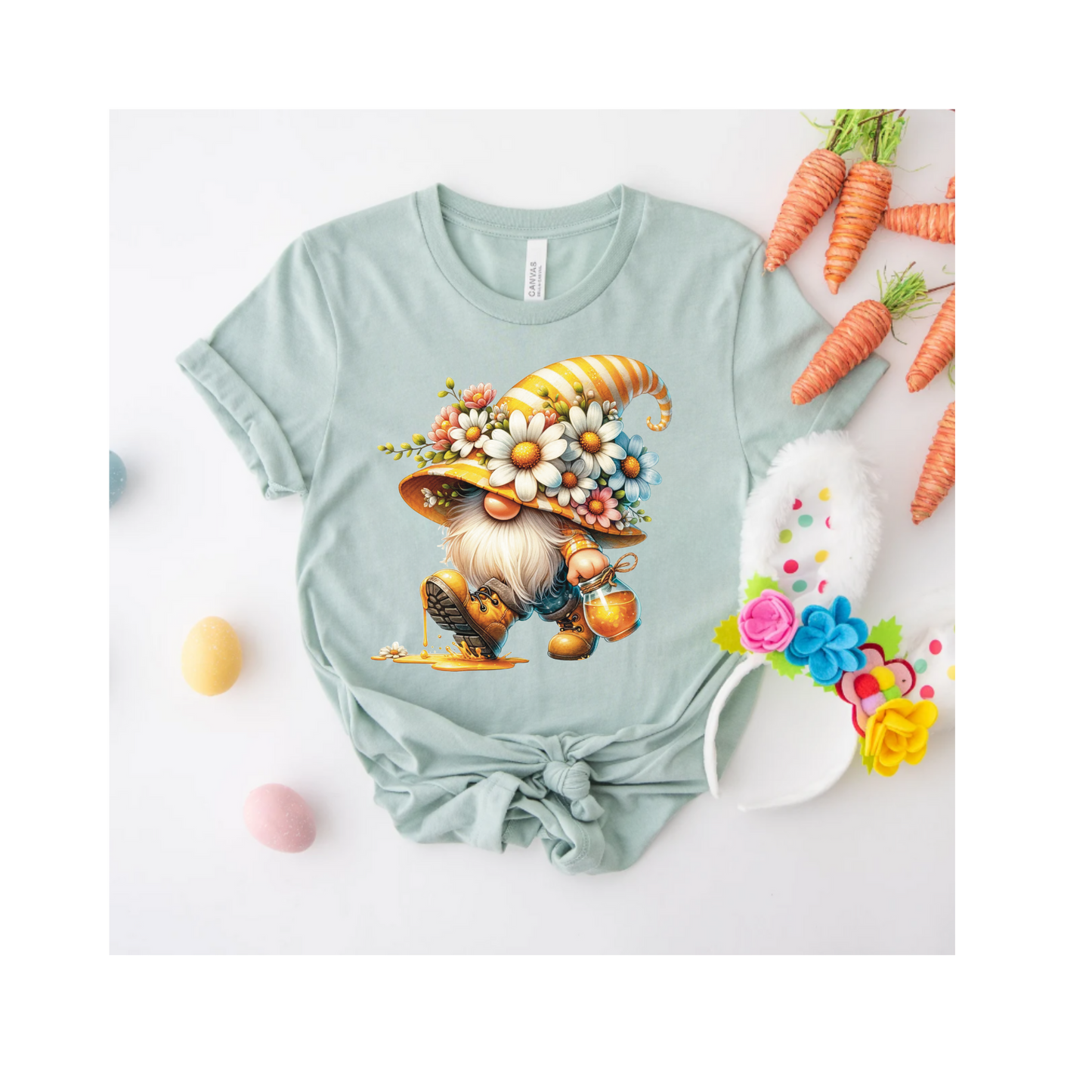 Floral Gnome Tee