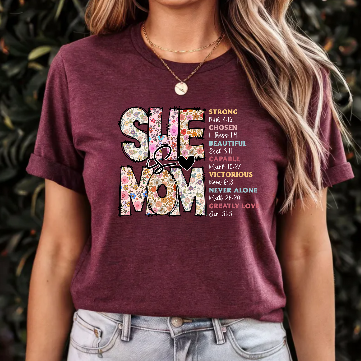 Christian "She is Mom" Unisex Tee