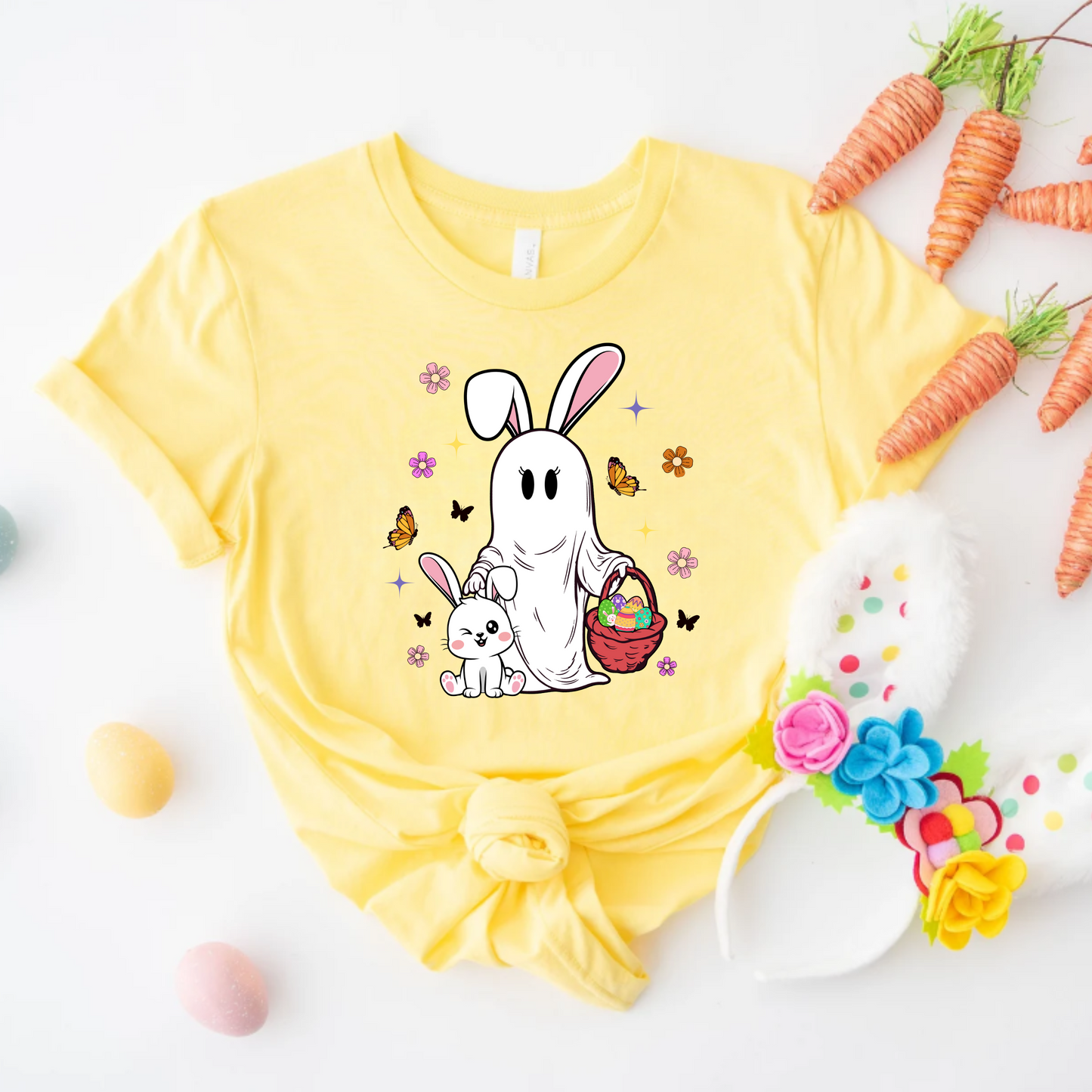 Ghost Easter Bunny Tee
