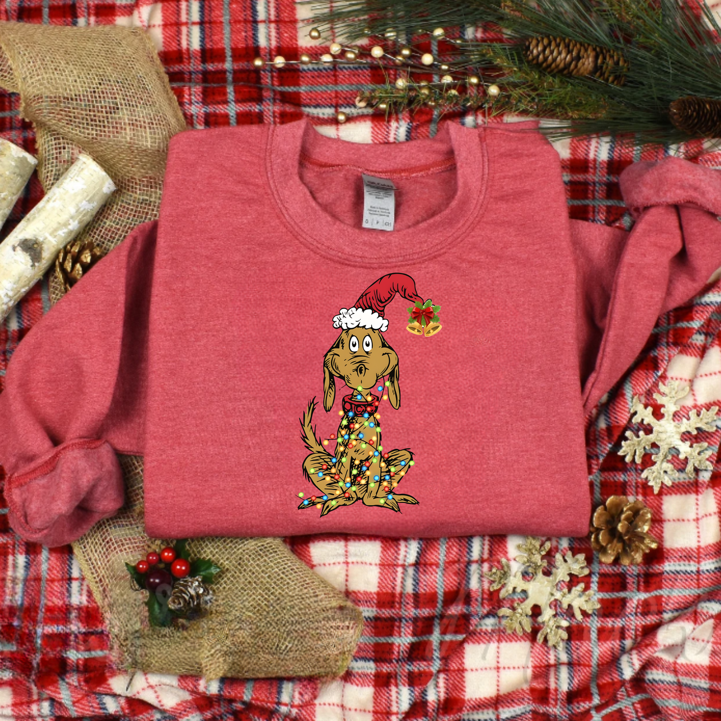 Christmas Cartoon Dog Sweatshirt