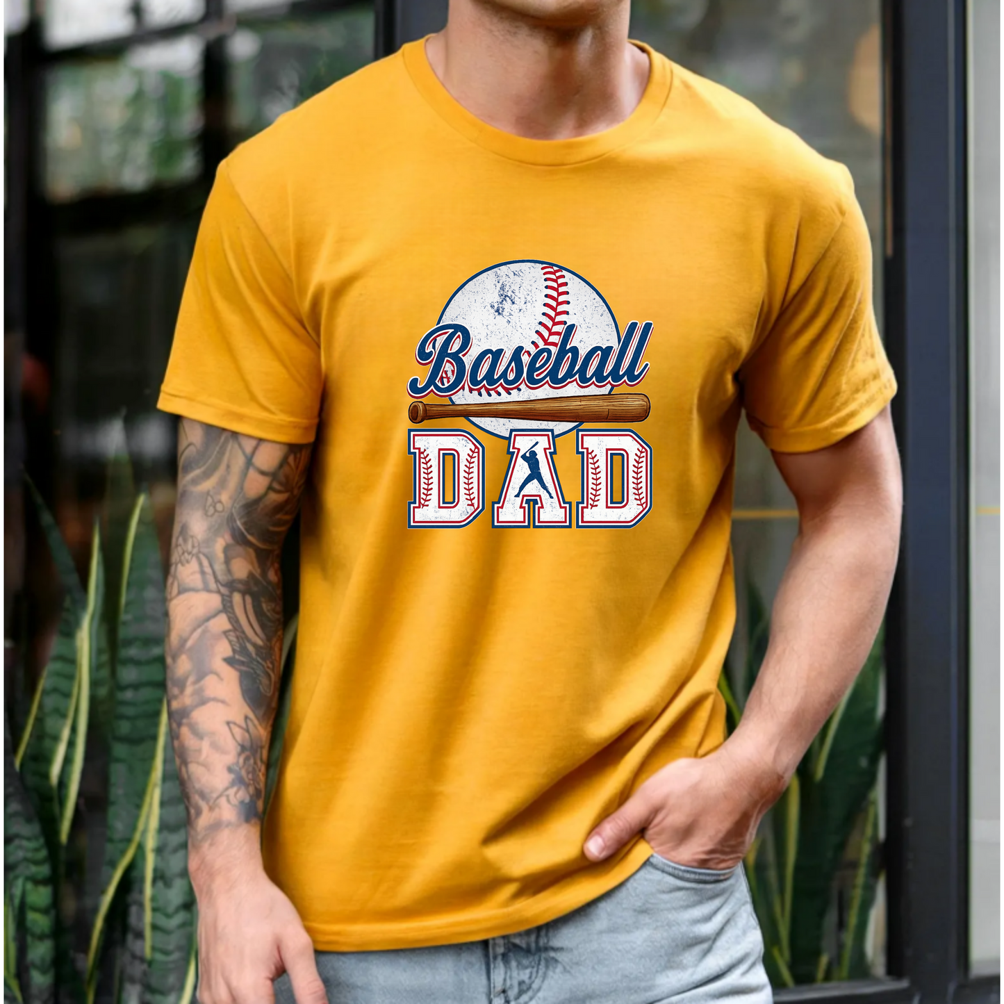 Baseball Dad Unisex Tee