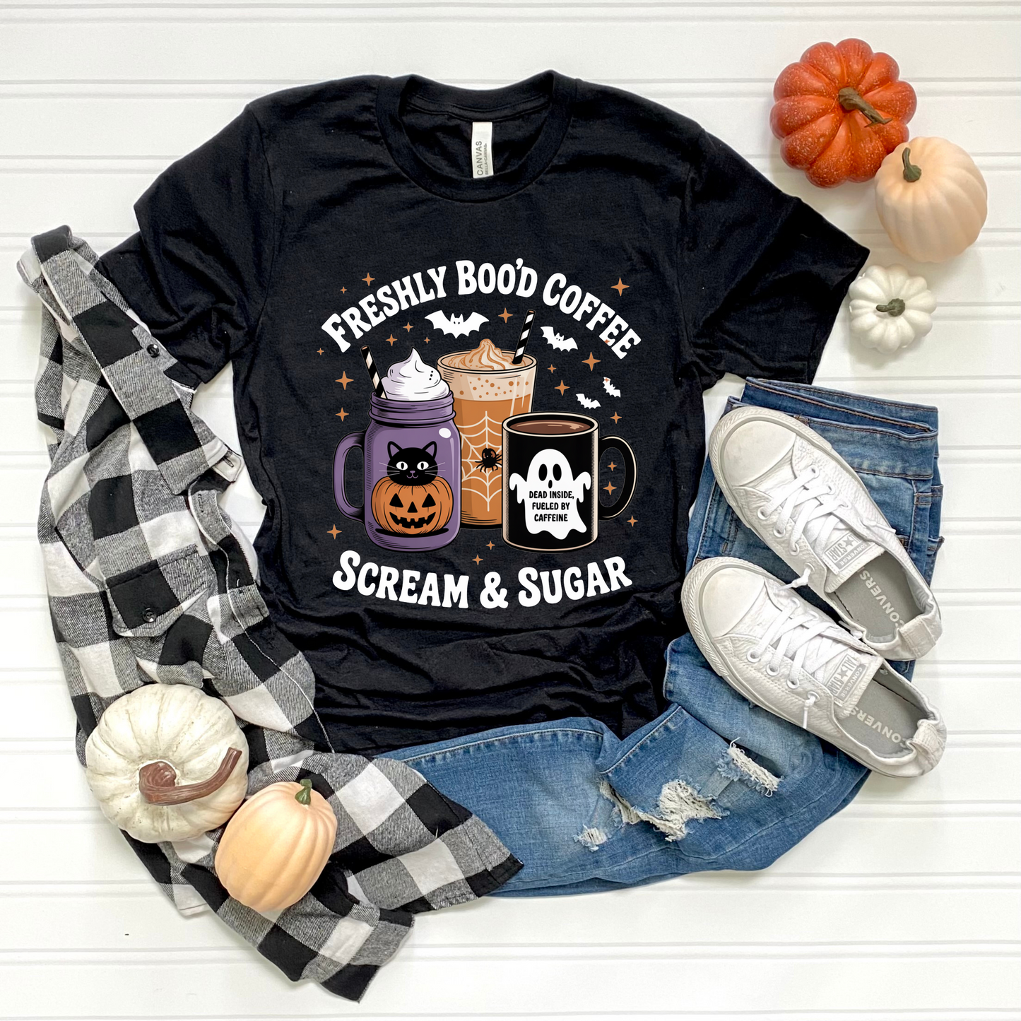 Coffee Scream & Sugar Unisex T-Shirt