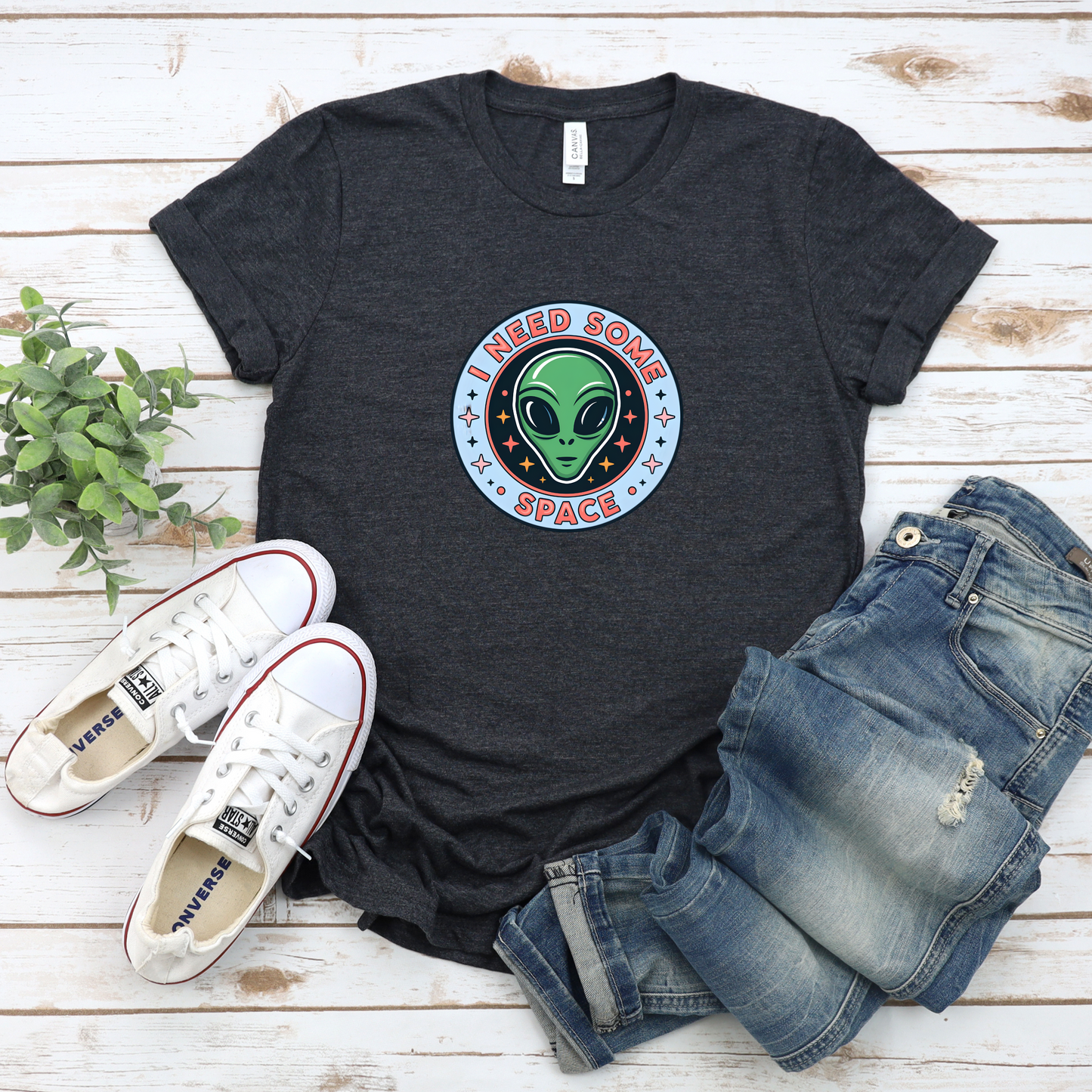 Alien-I Need Some Space Unisex Tee