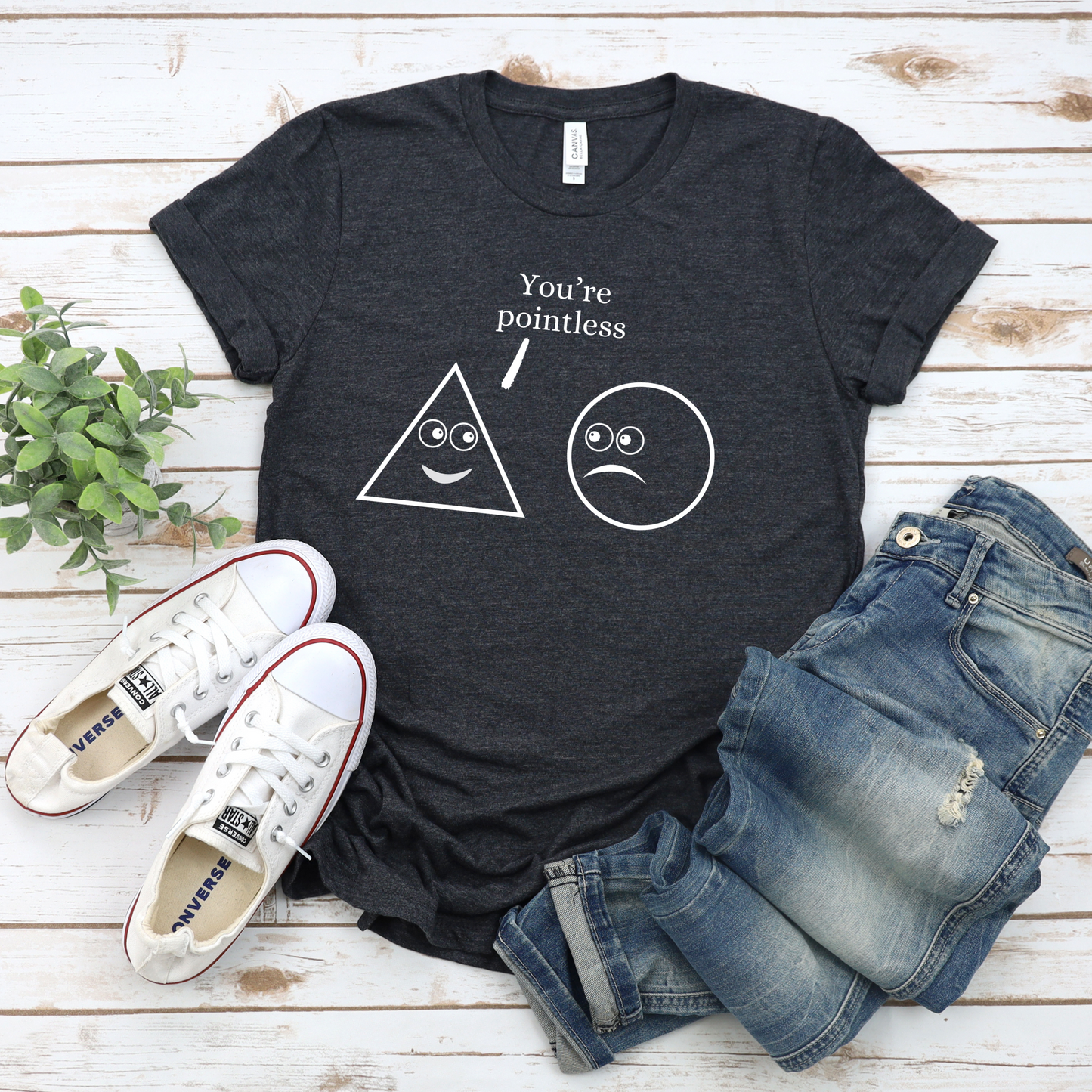 Funny "You're Pointless" Tee