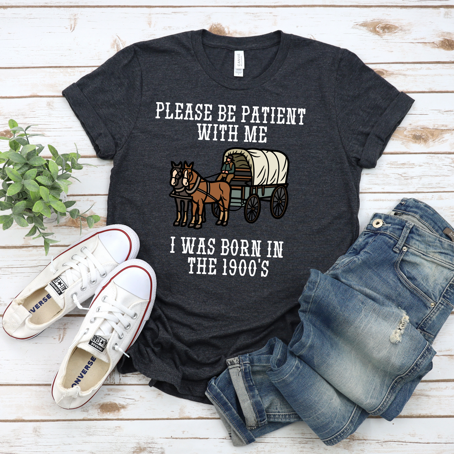 T-Shirt - Born in the 1900s Vintage Vibes Unisex Tee