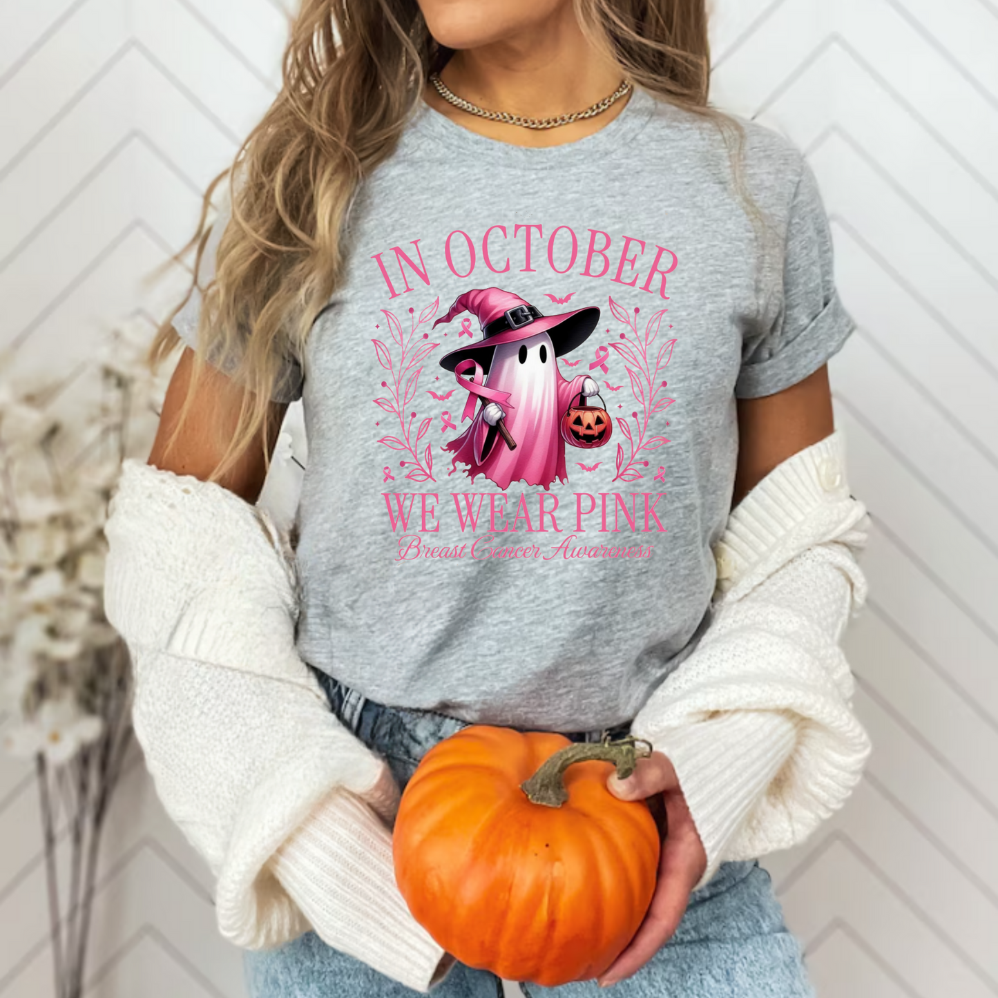 Pink Breast Cancer Awareness T-Shirt
