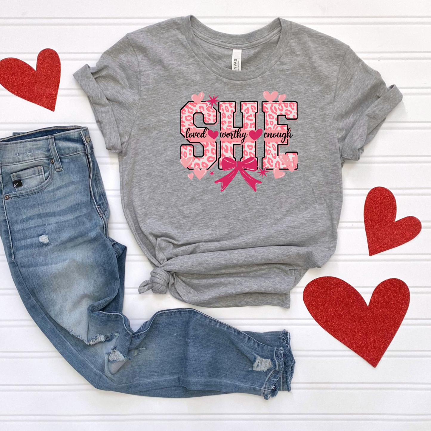 She is Loved Worthy Enough Tee