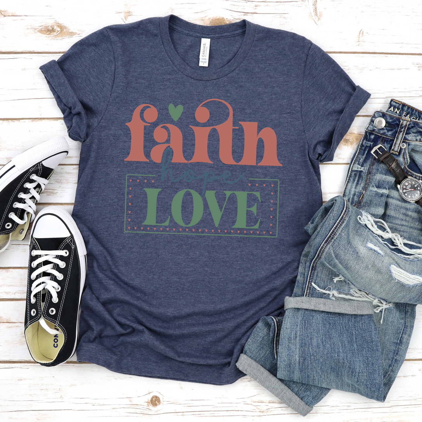 Faith Hope Love Tee