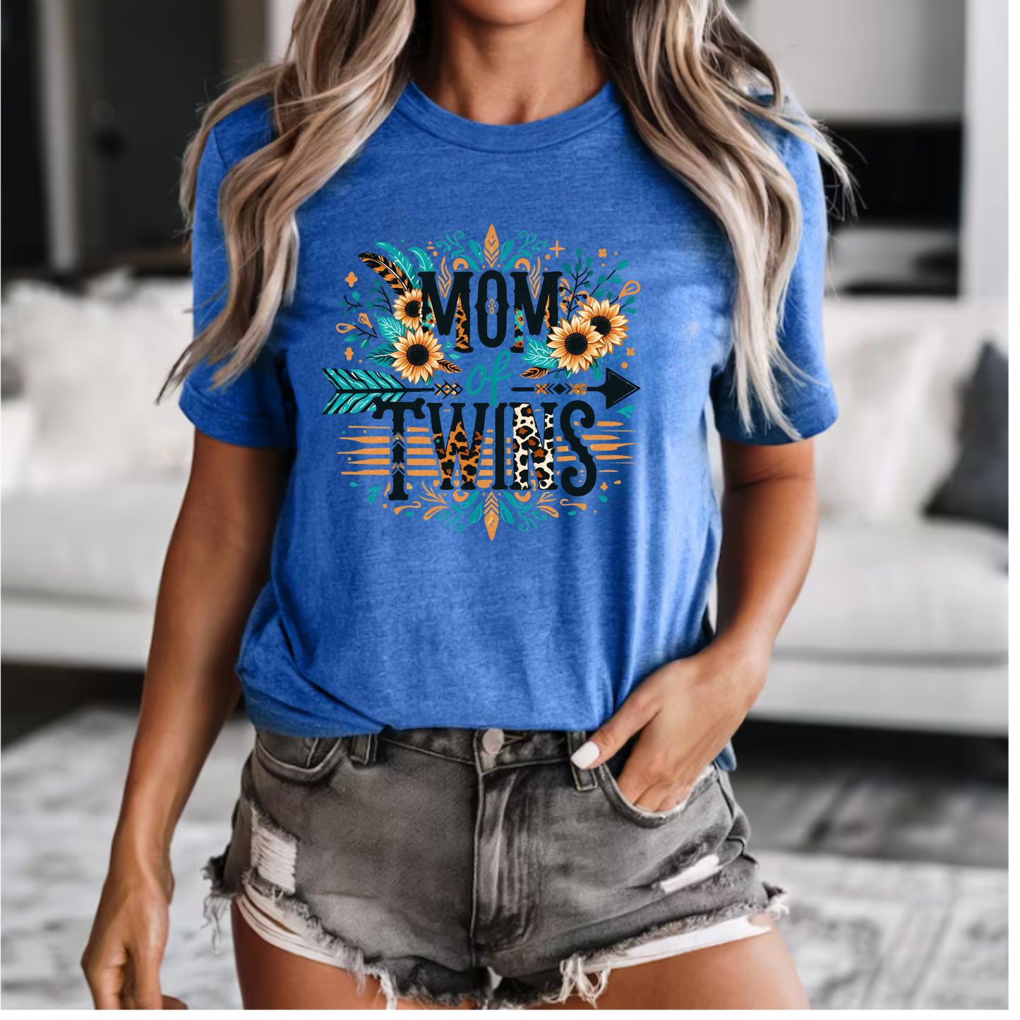 Mom of Twins Tee