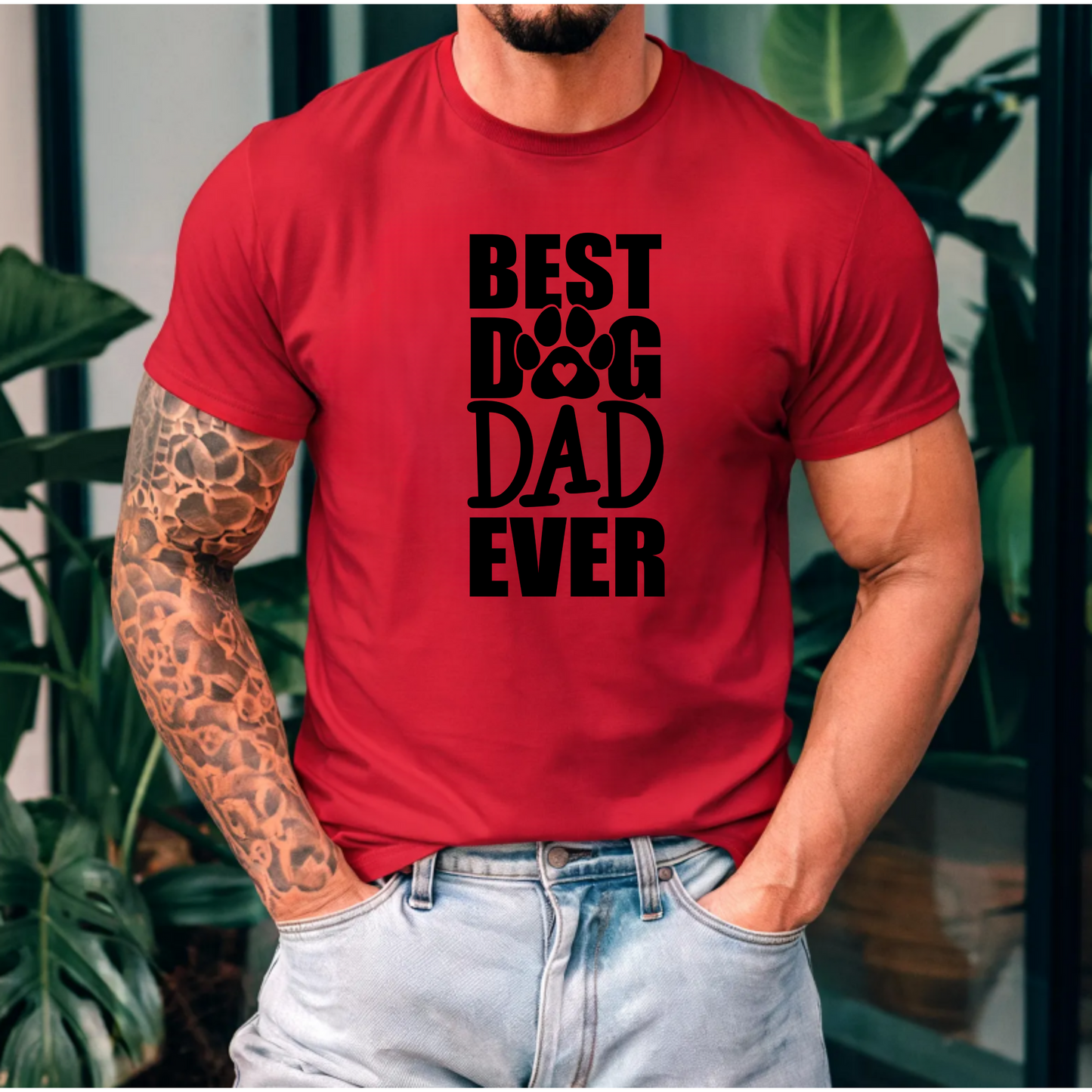 Best Dog Dad Tee