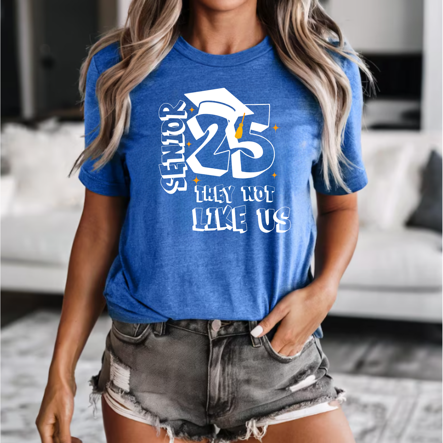 Senior '25, they not like us t-shirt