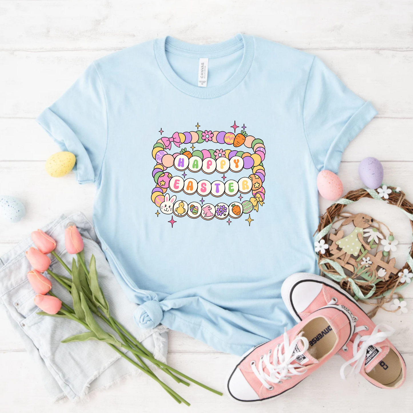 Easter Friendship Bracelet Tee
