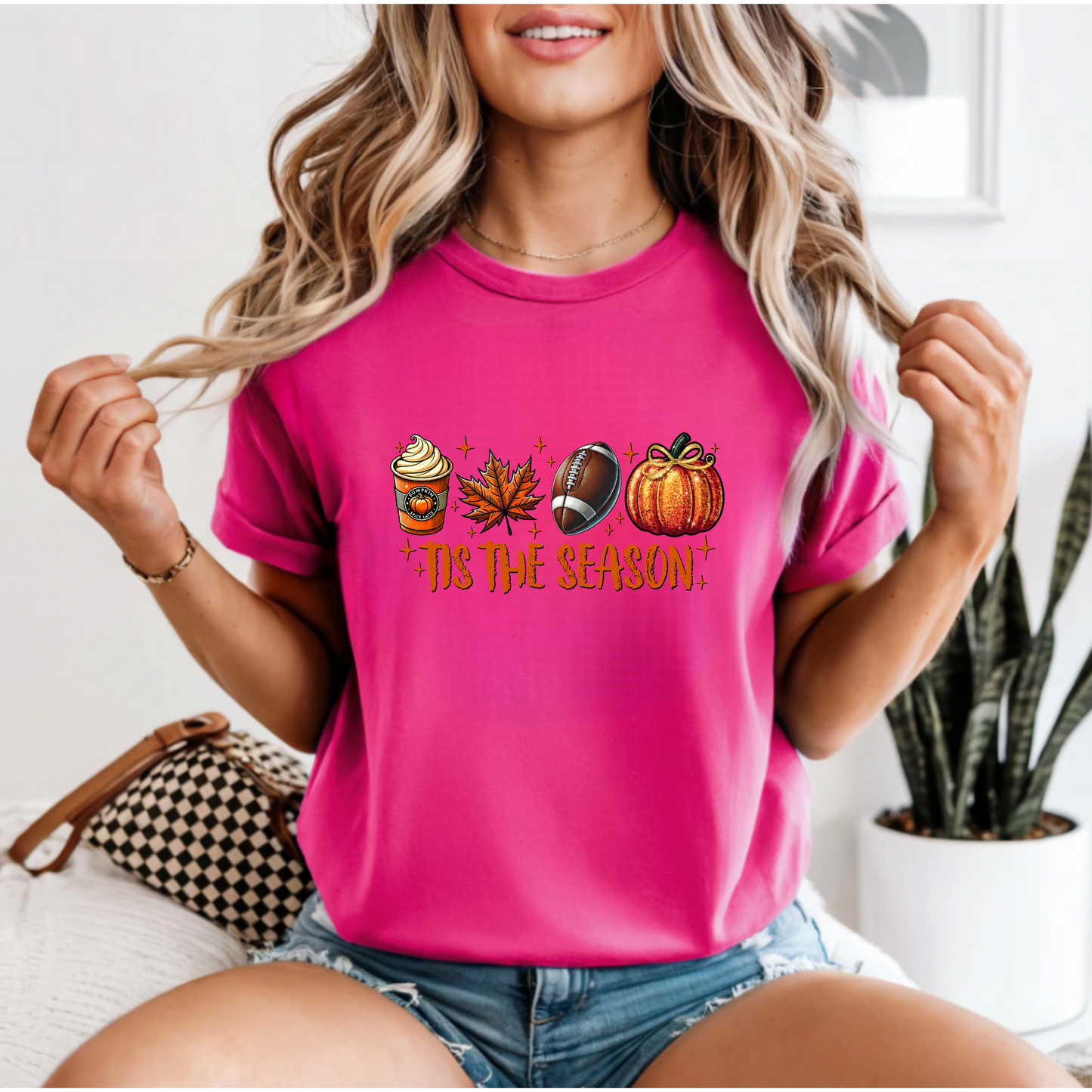 Christmas Unisex Softstyle T-Shirt - Tis the Season Holiday Shirt