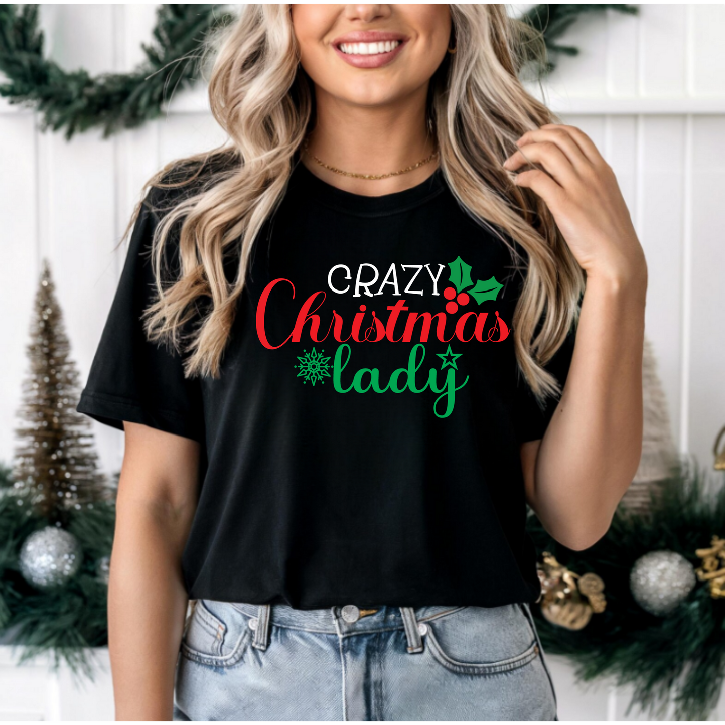 Christmas Lady T-Shirt
