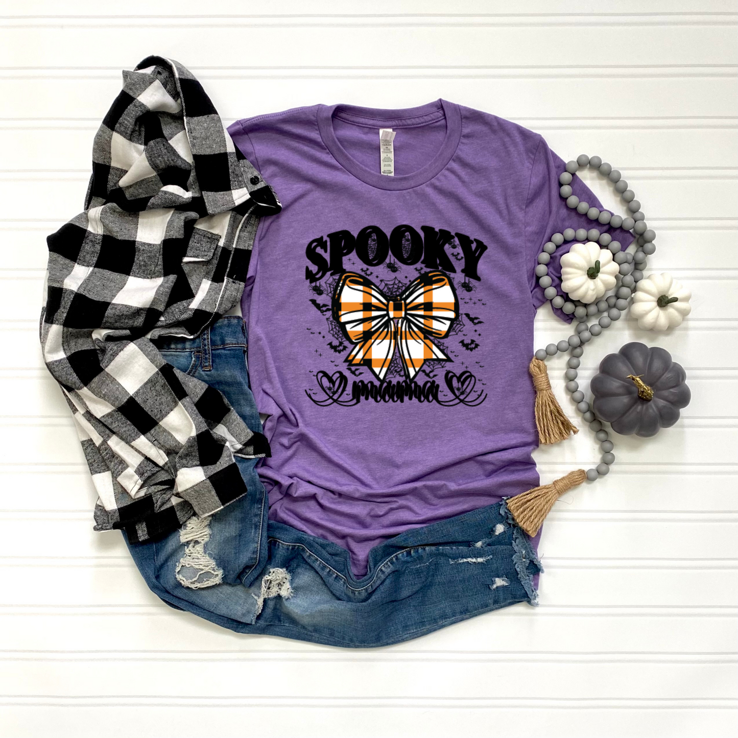 T-Shirt - Spooky Mama Halloween Shirt