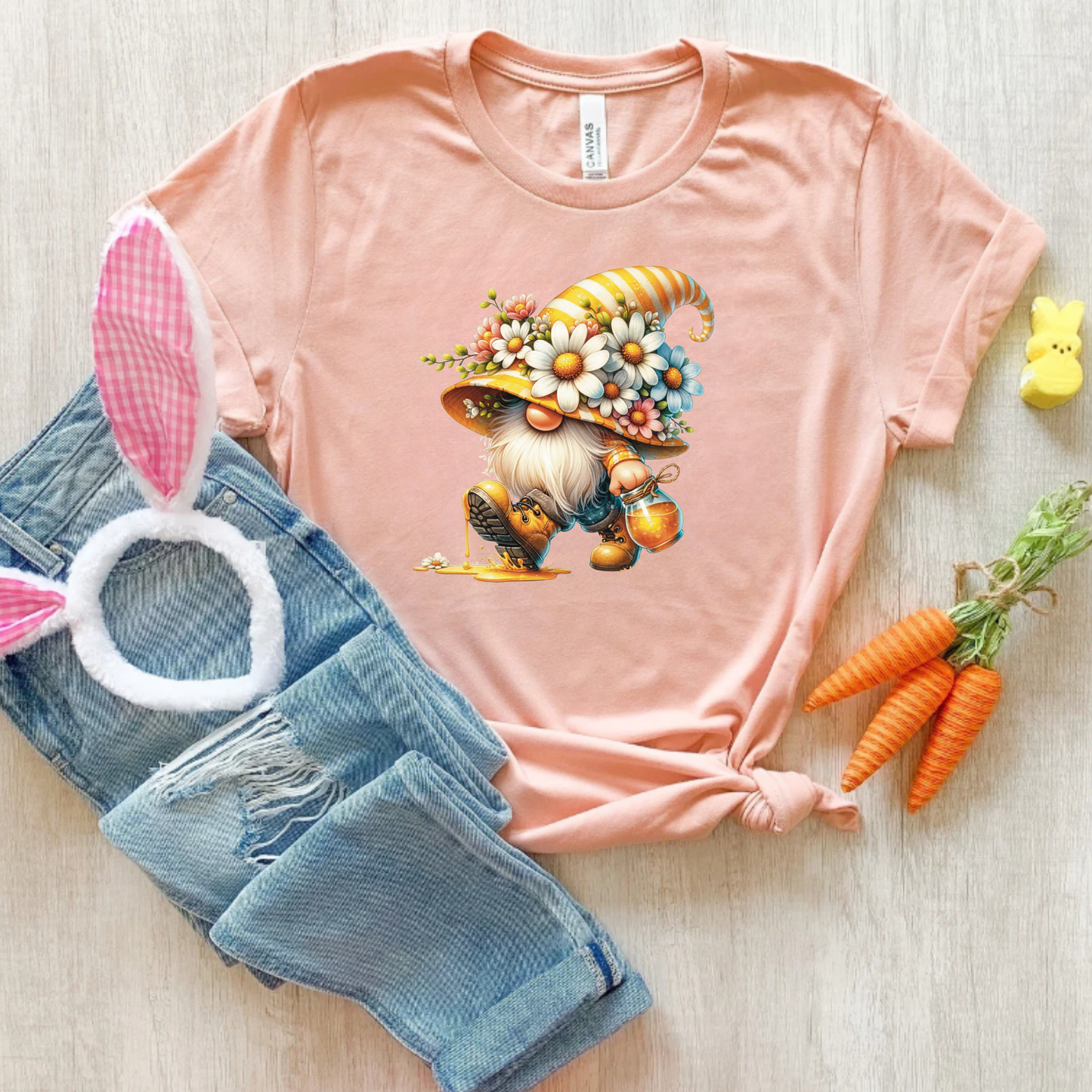 Floral Gnome Tee